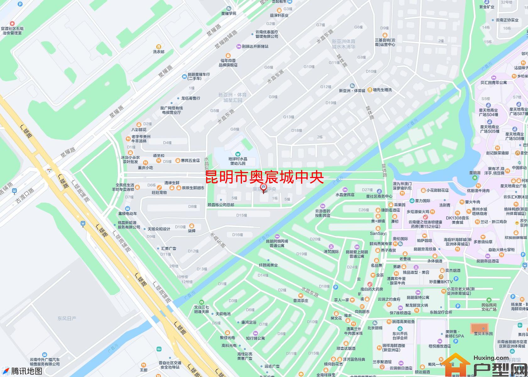 奥宸城中央小区 - 户型网