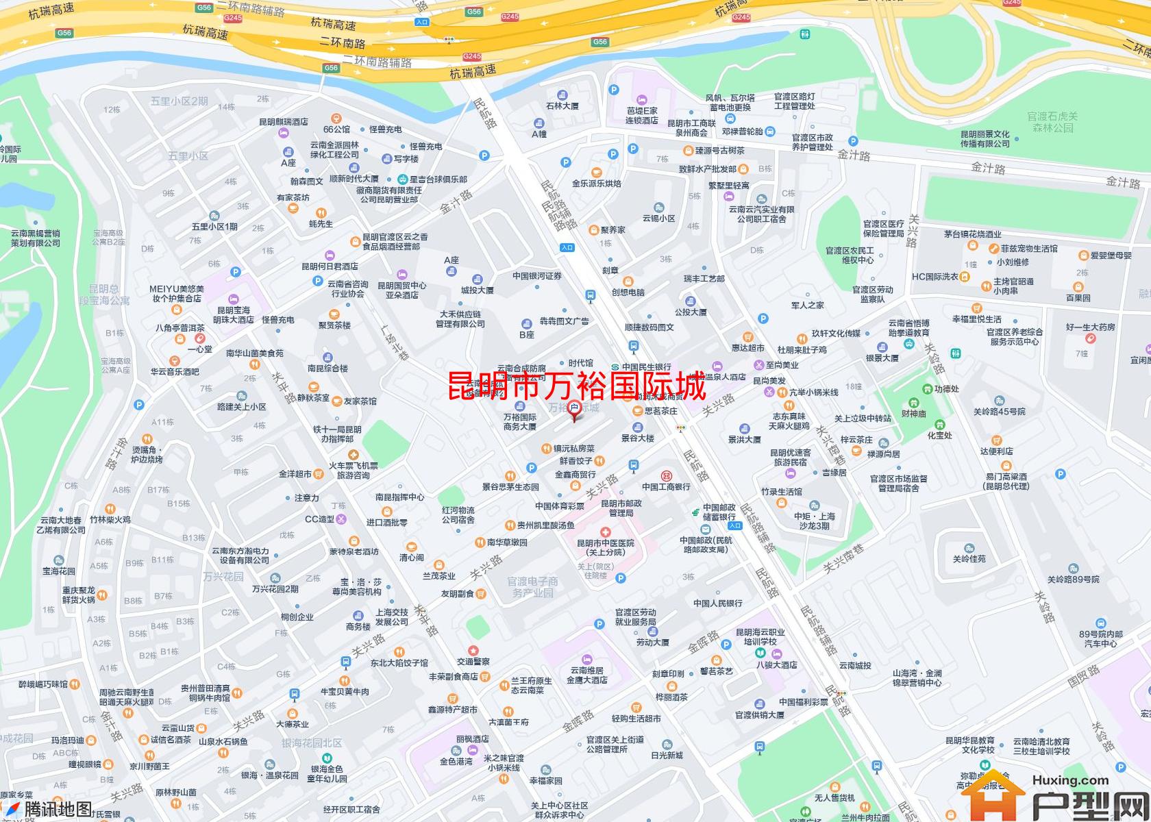 万裕国际城小区 - 户型网