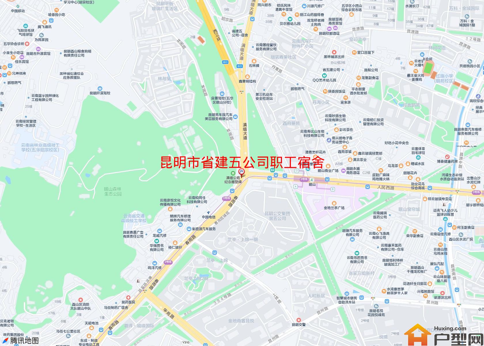 省建五公司职工宿舍小区 - 户型网