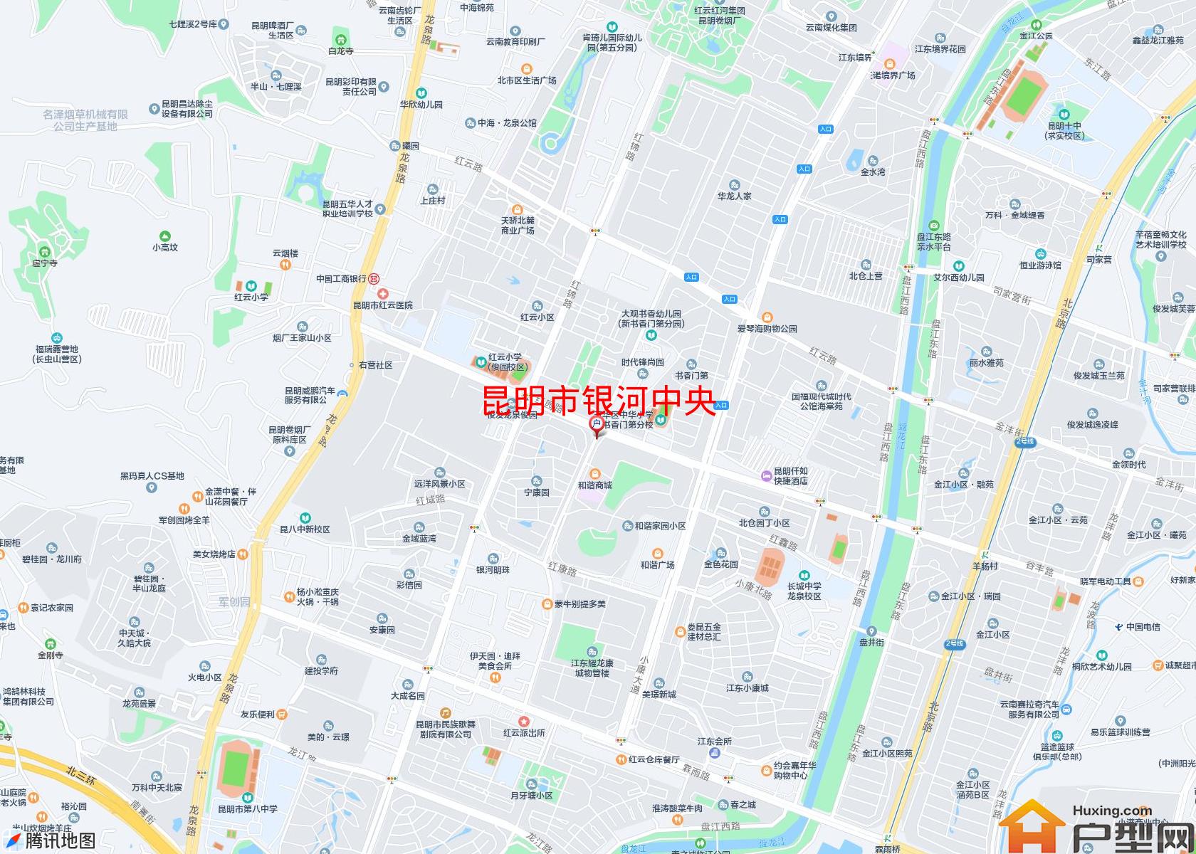 银河中央小区 - 户型网