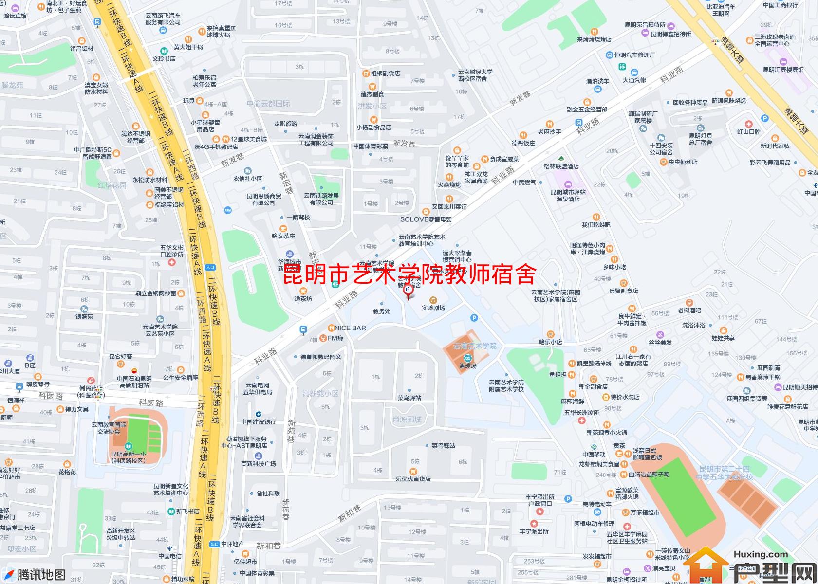 艺术学院教师宿舍小区 - 户型网