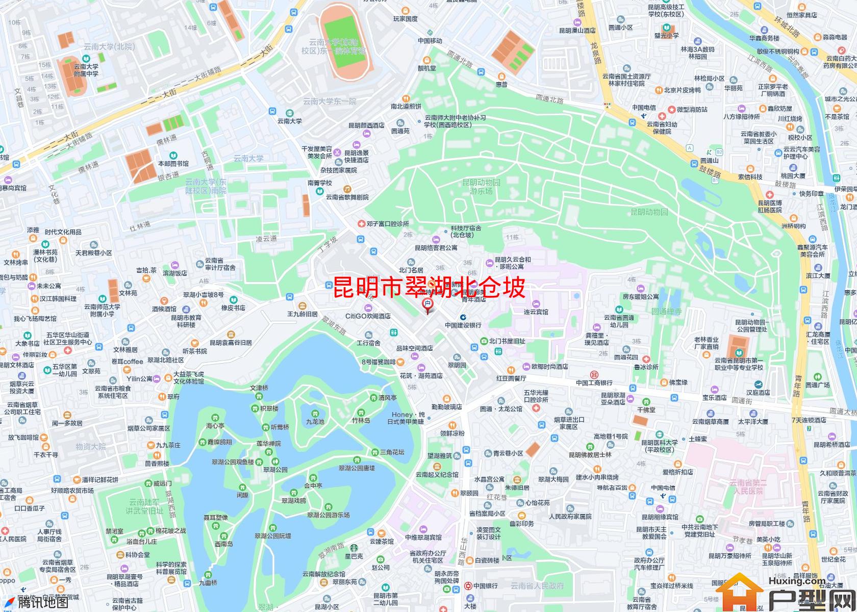翠湖北仓坡小区 - 户型网