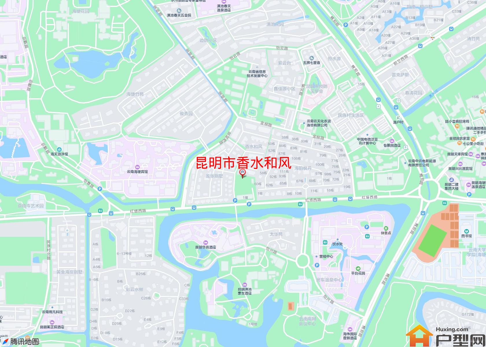 香水和风小区 - 户型网 香水和风小区 - 户型网