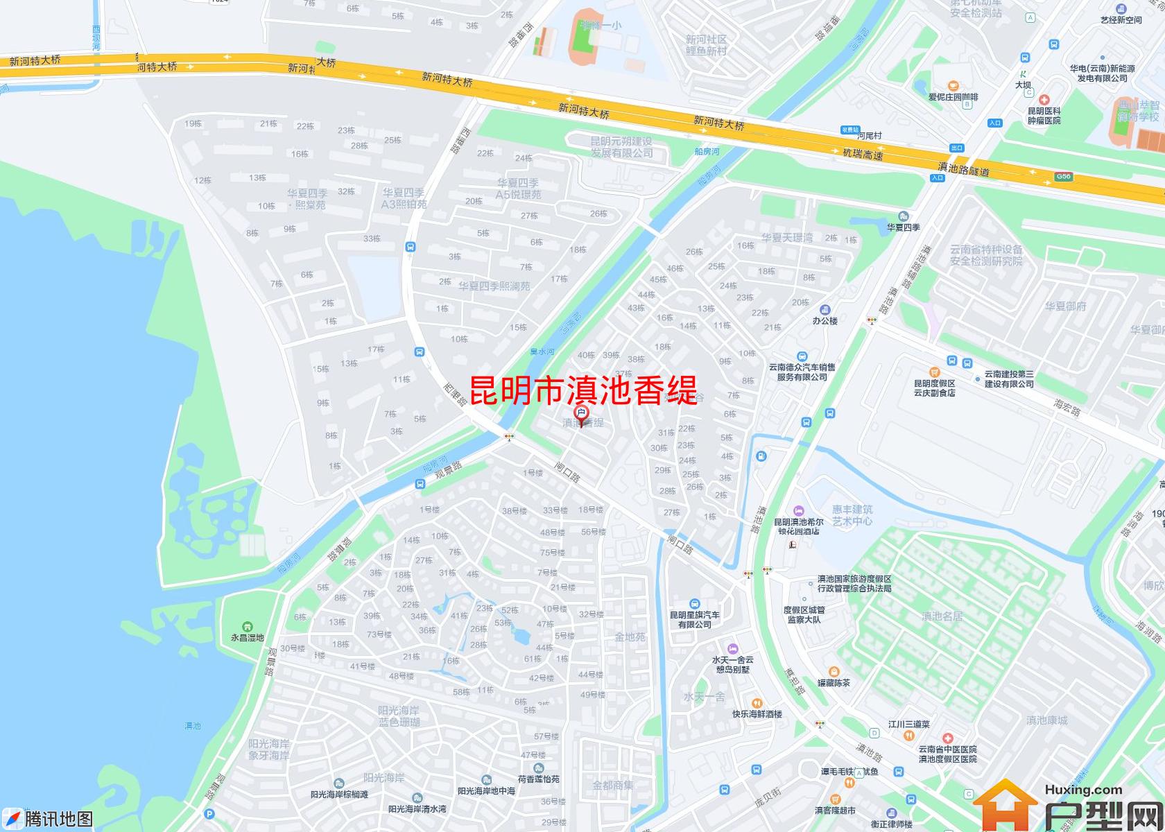 滇池香缇小区 - 户型网