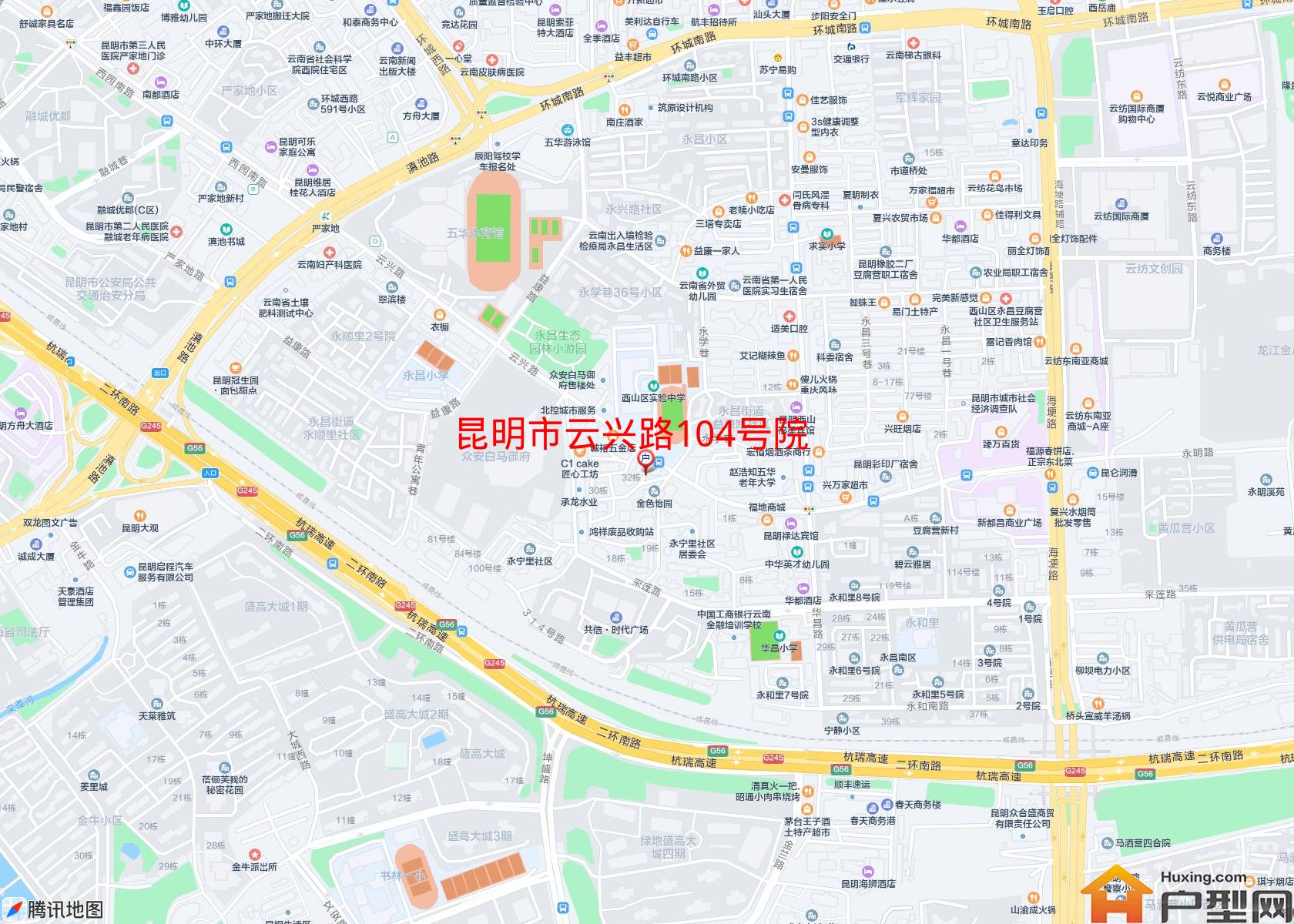 云兴路104号院小区 - 户型网