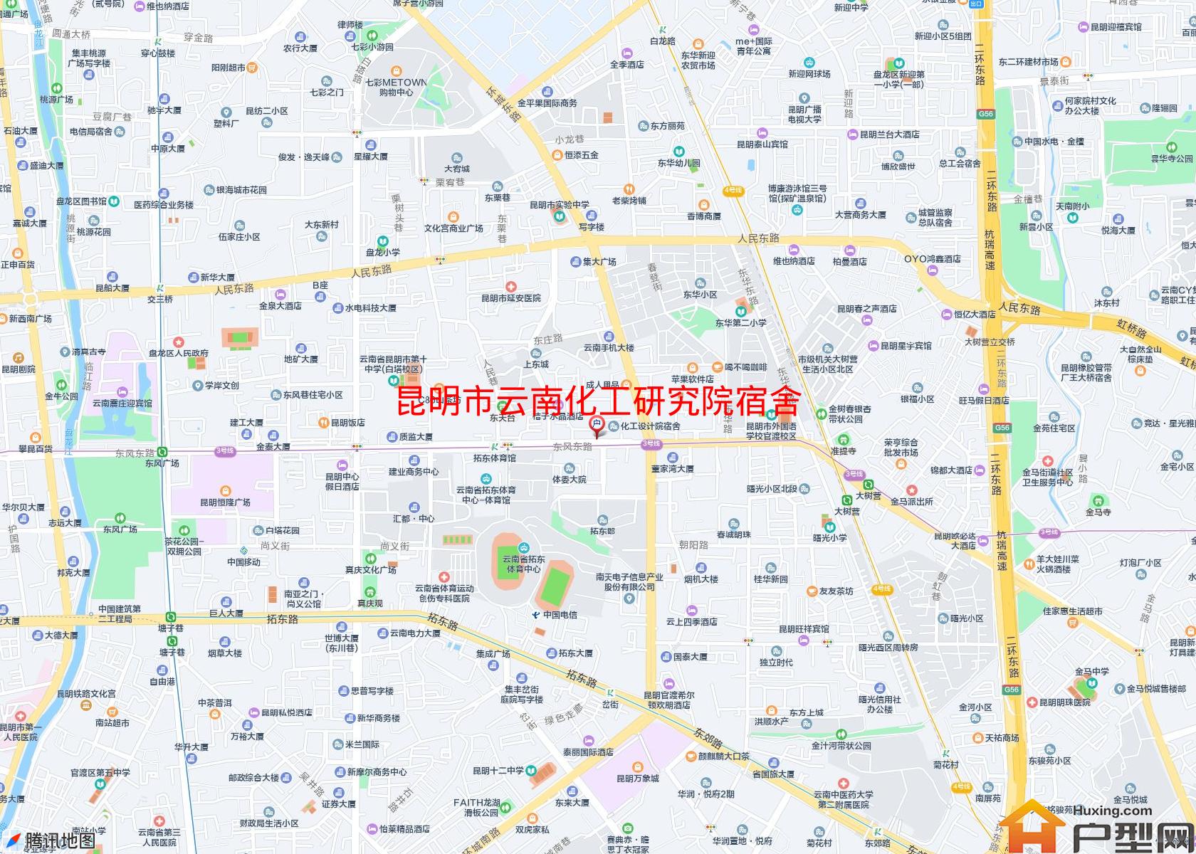 云南化工研究院宿舍小区 - 户型网