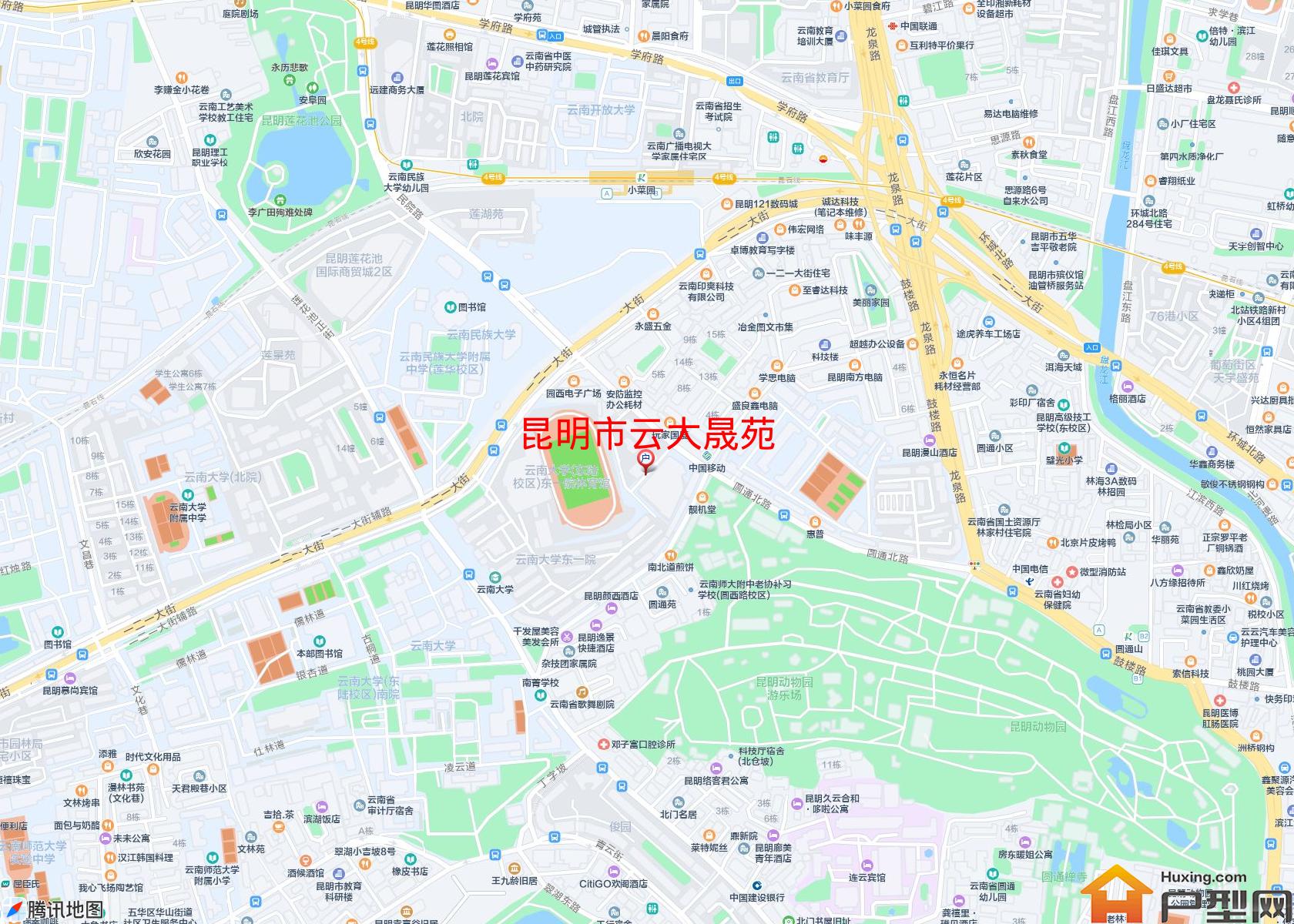 云大晟苑小区 - 户型网