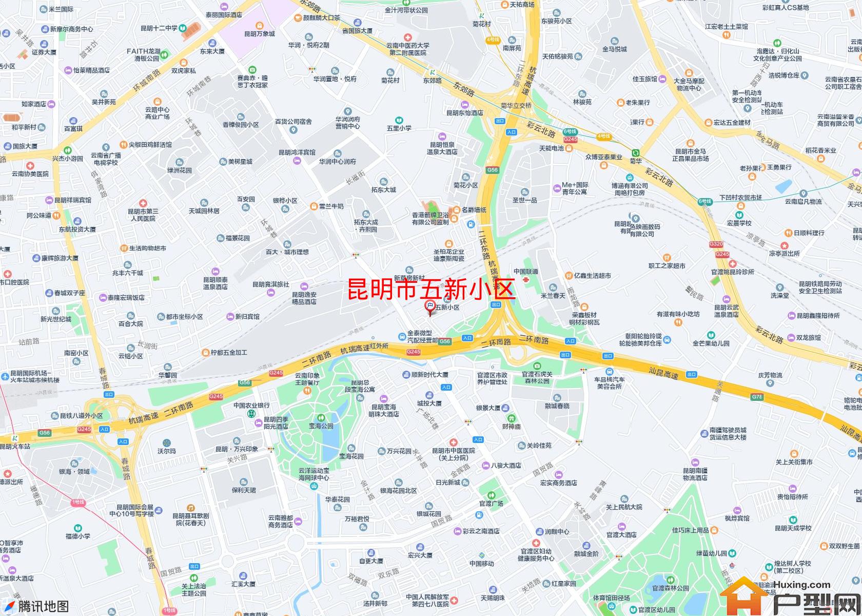 五新小区小区 - 户型网