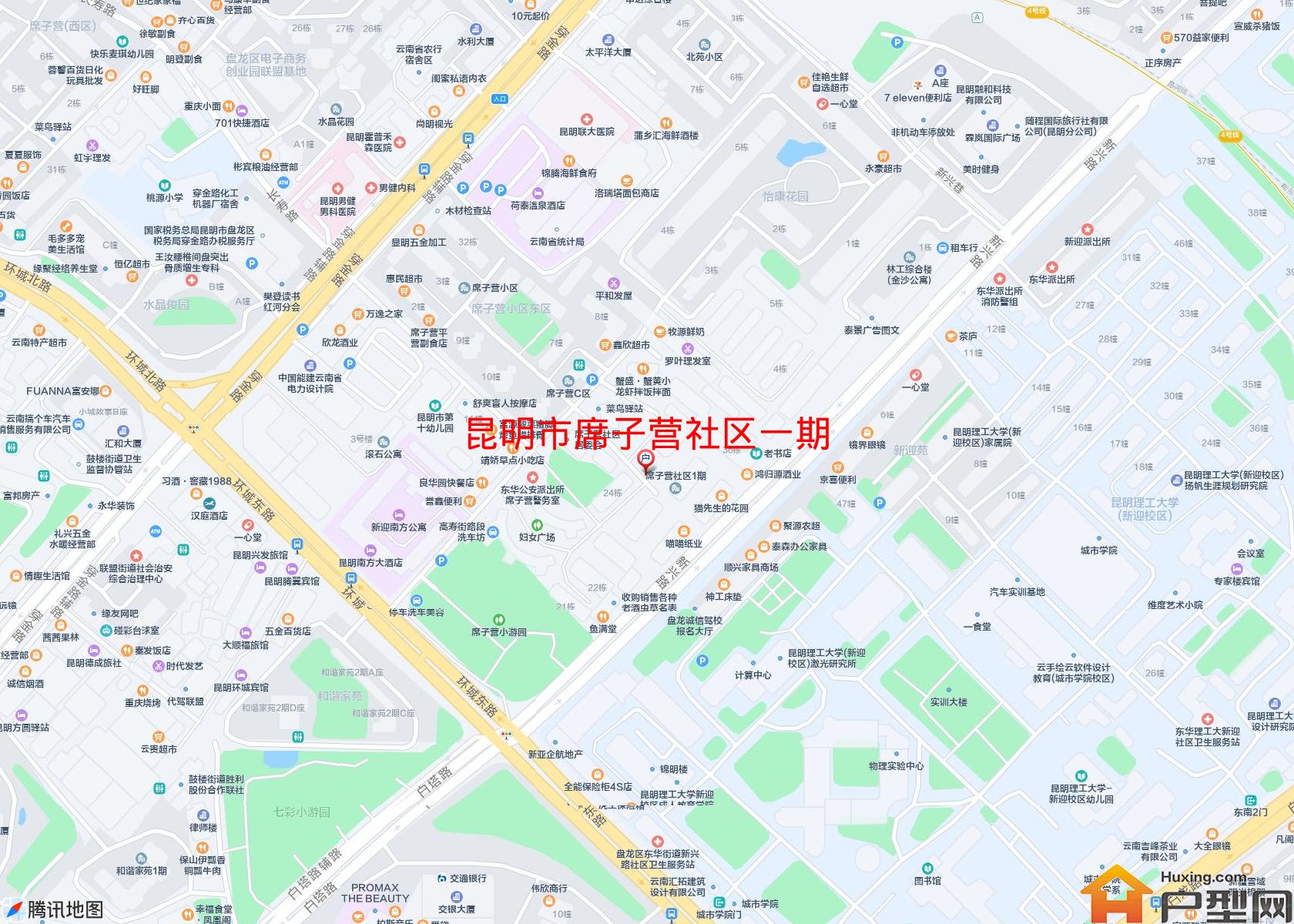 席子营社区一期小区 - 户型网