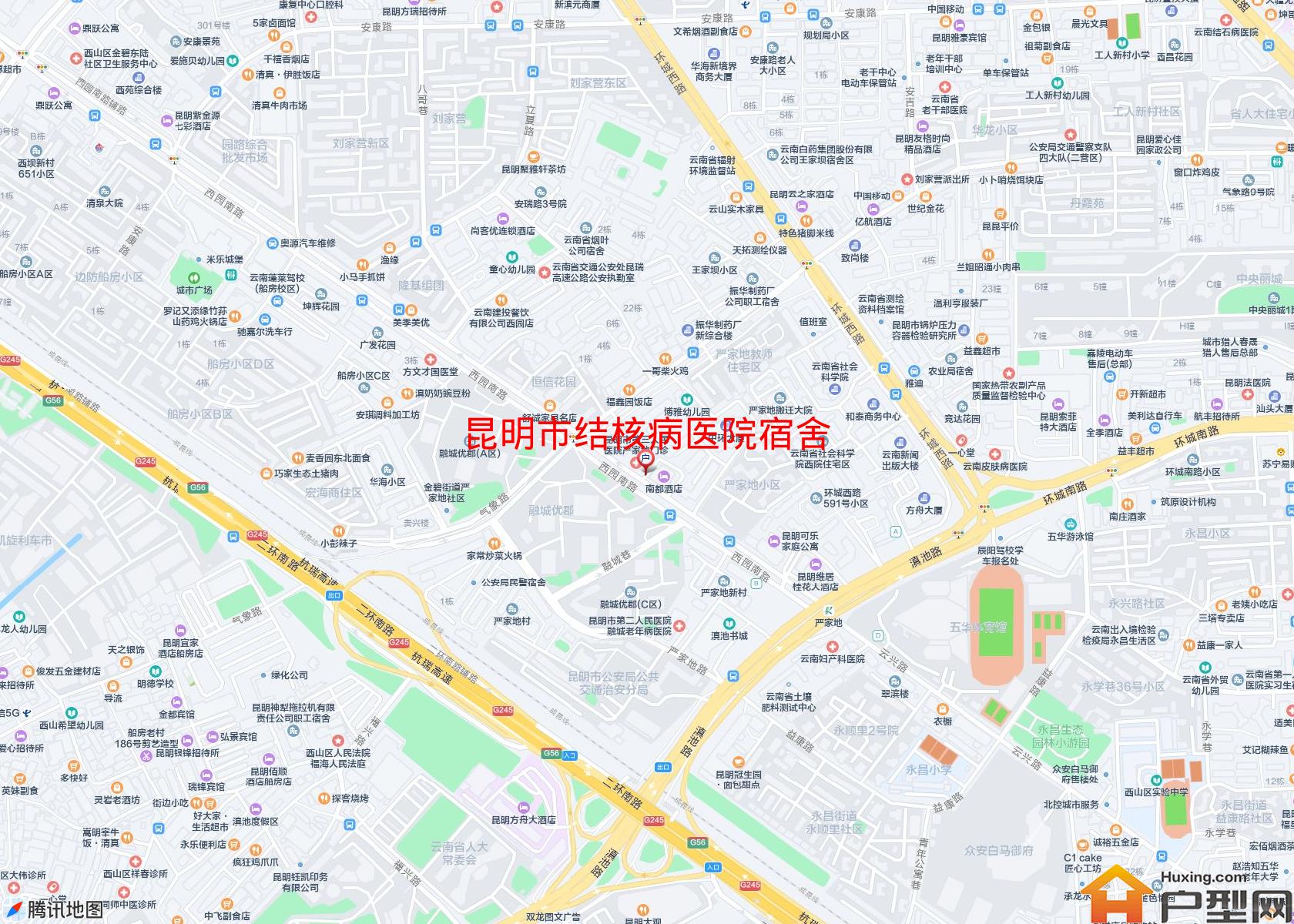 结核病医院宿舍小区 - 户型网