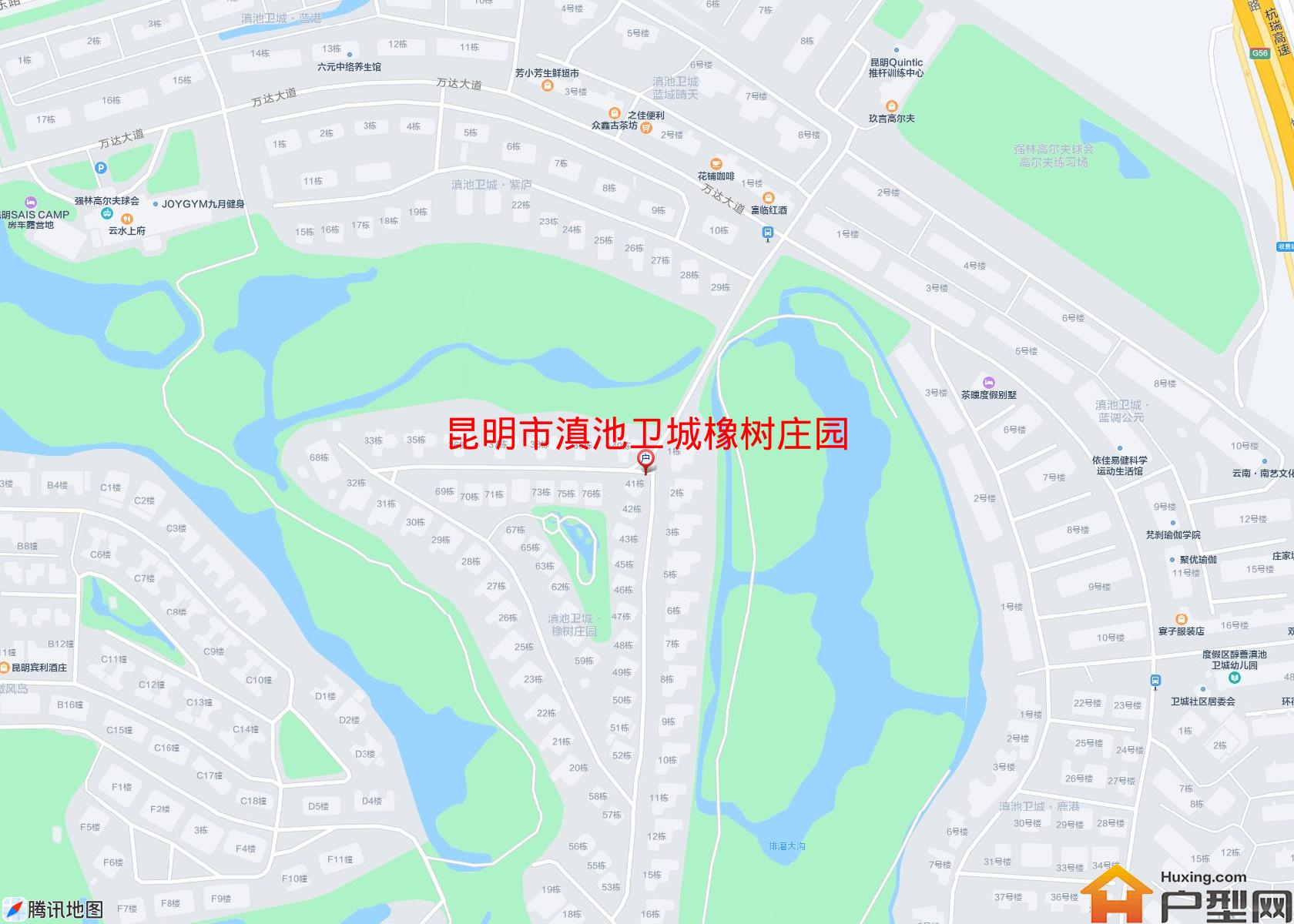滇池卫城橡树庄园小区 - 户型网 滇池卫城橡树庄园小区 - 户型网