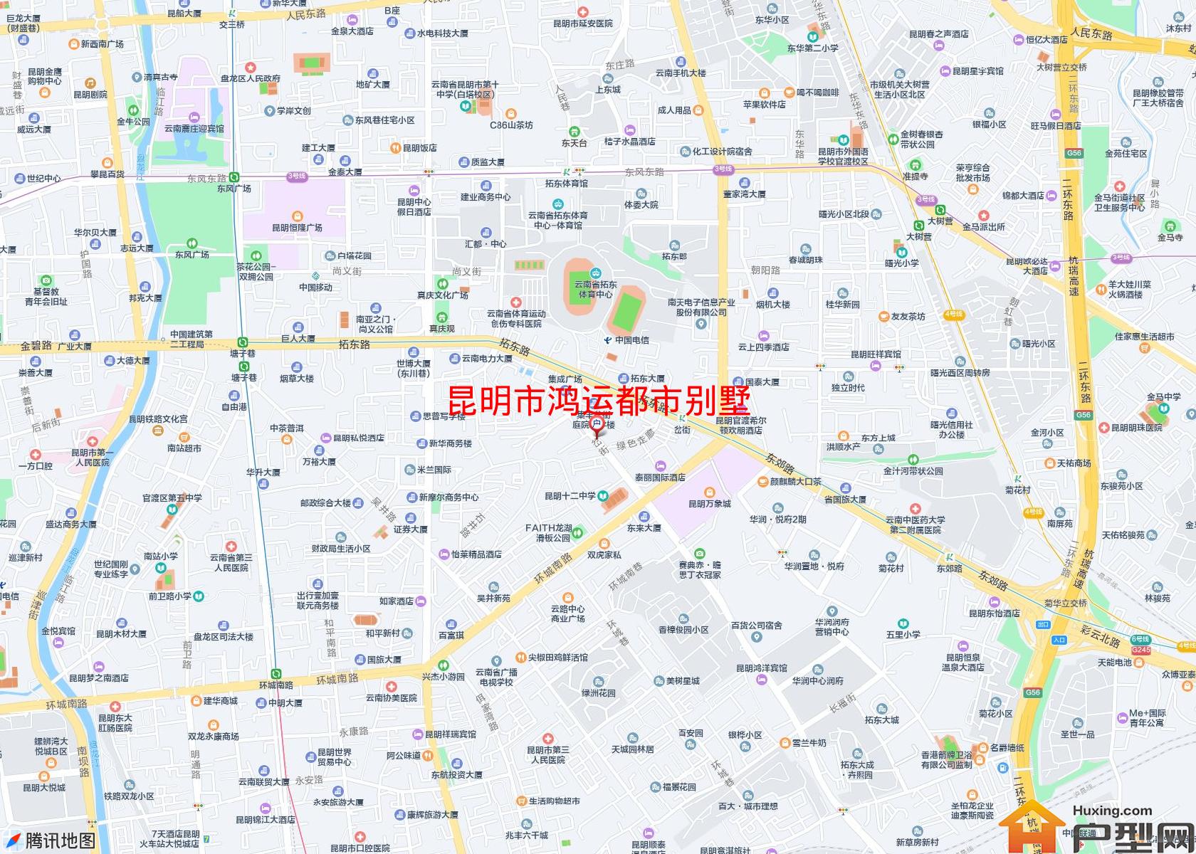 鸿运都市别墅小区 - 户型网
