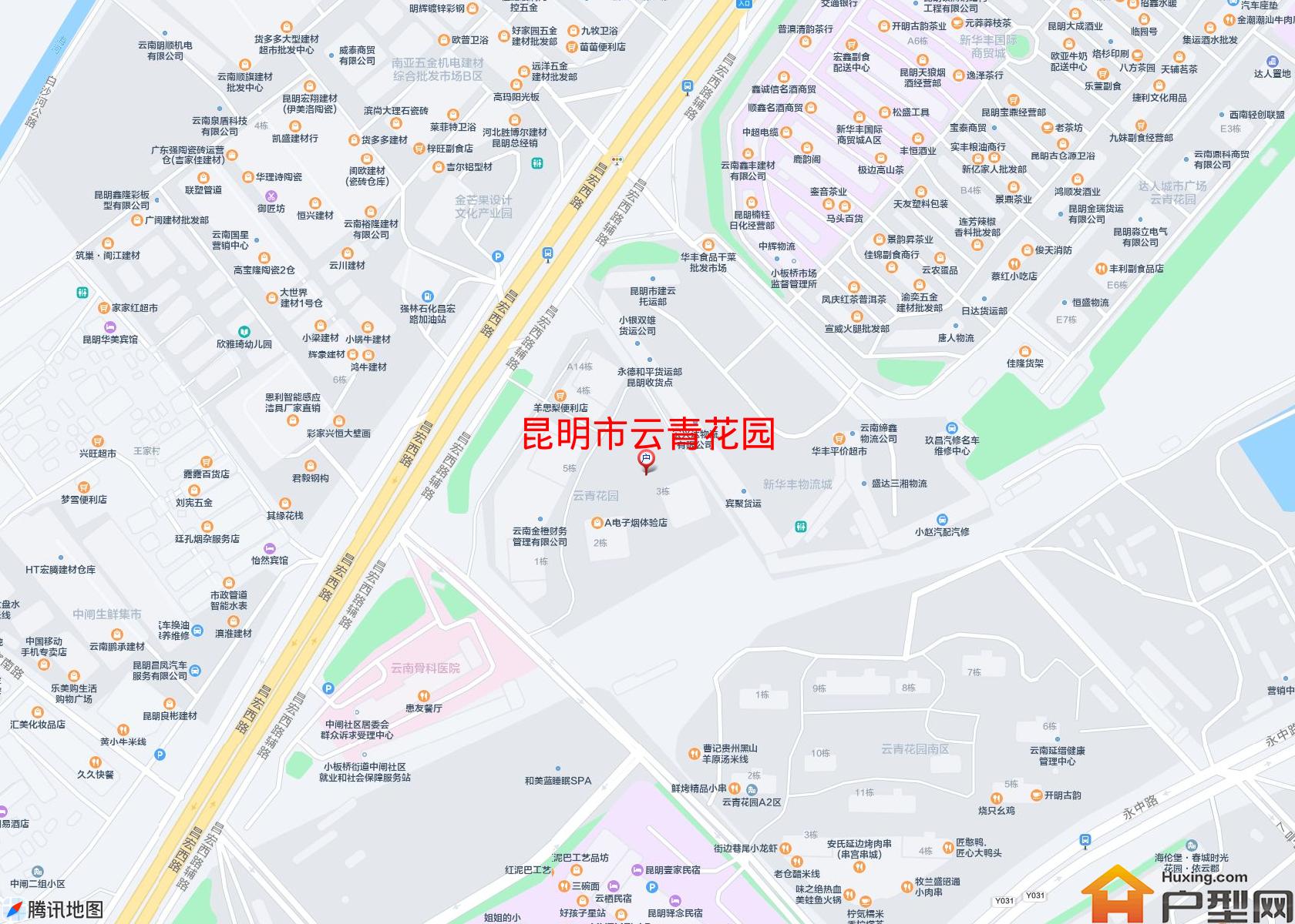 云青花园小区 - 户型网