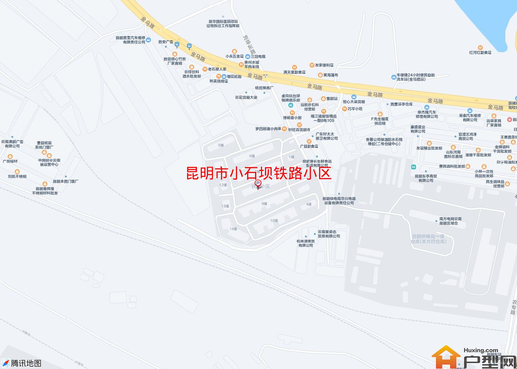 小石坝铁路小区小区 - 户型网