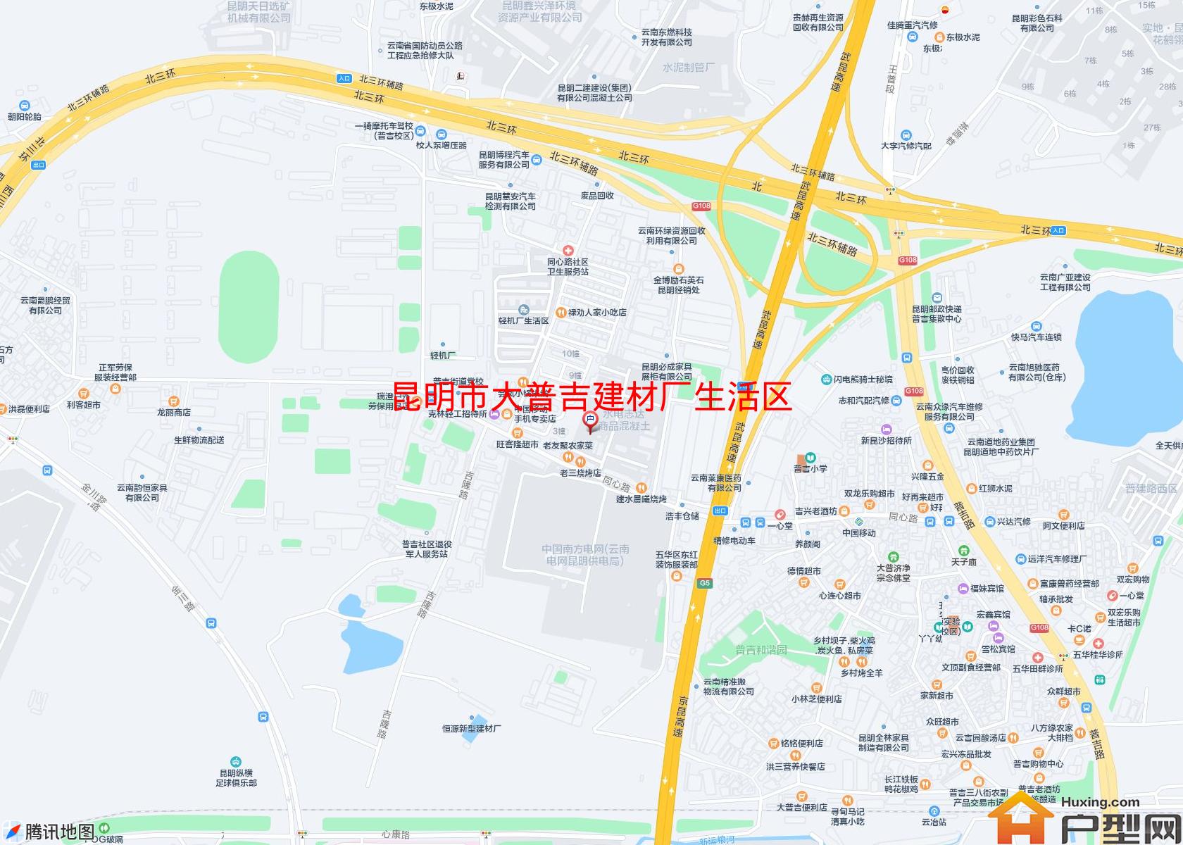 大普吉建材厂生活区小区 - 户型网