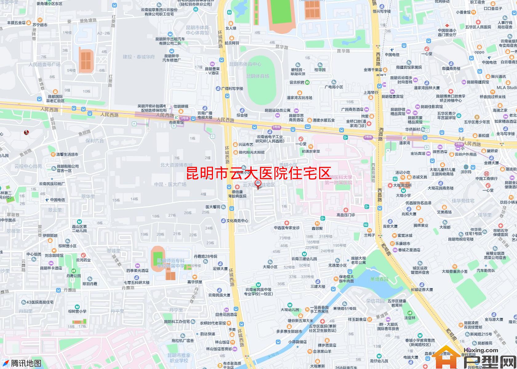 云大医院住宅区小区 - 户型网