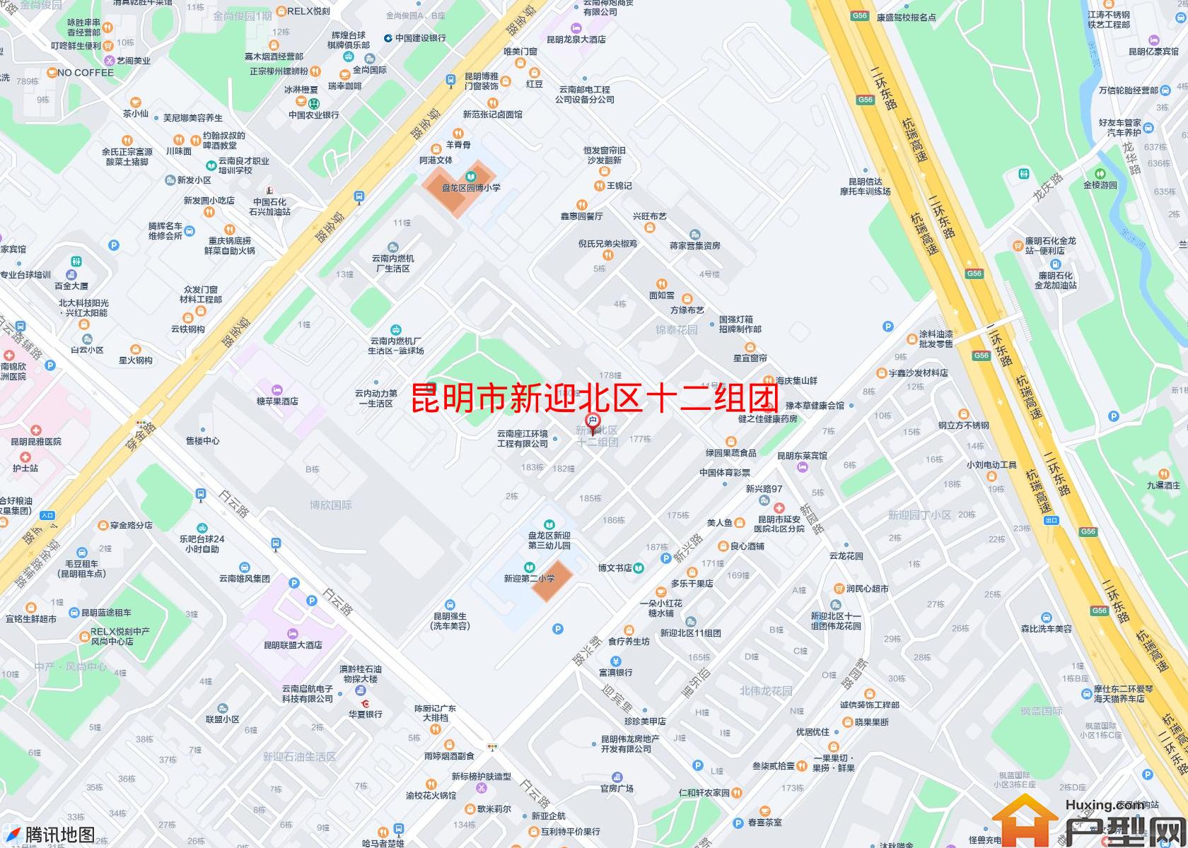 新迎北区十二组团小区 - 户型网