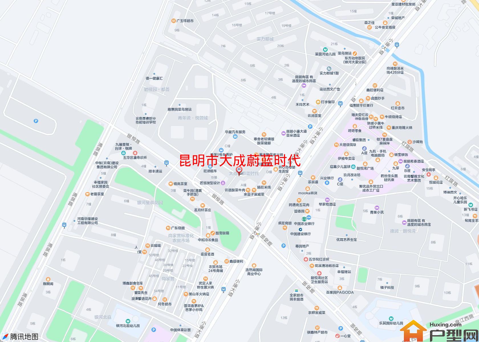 大成蔚蓝时代小区 - 户型网