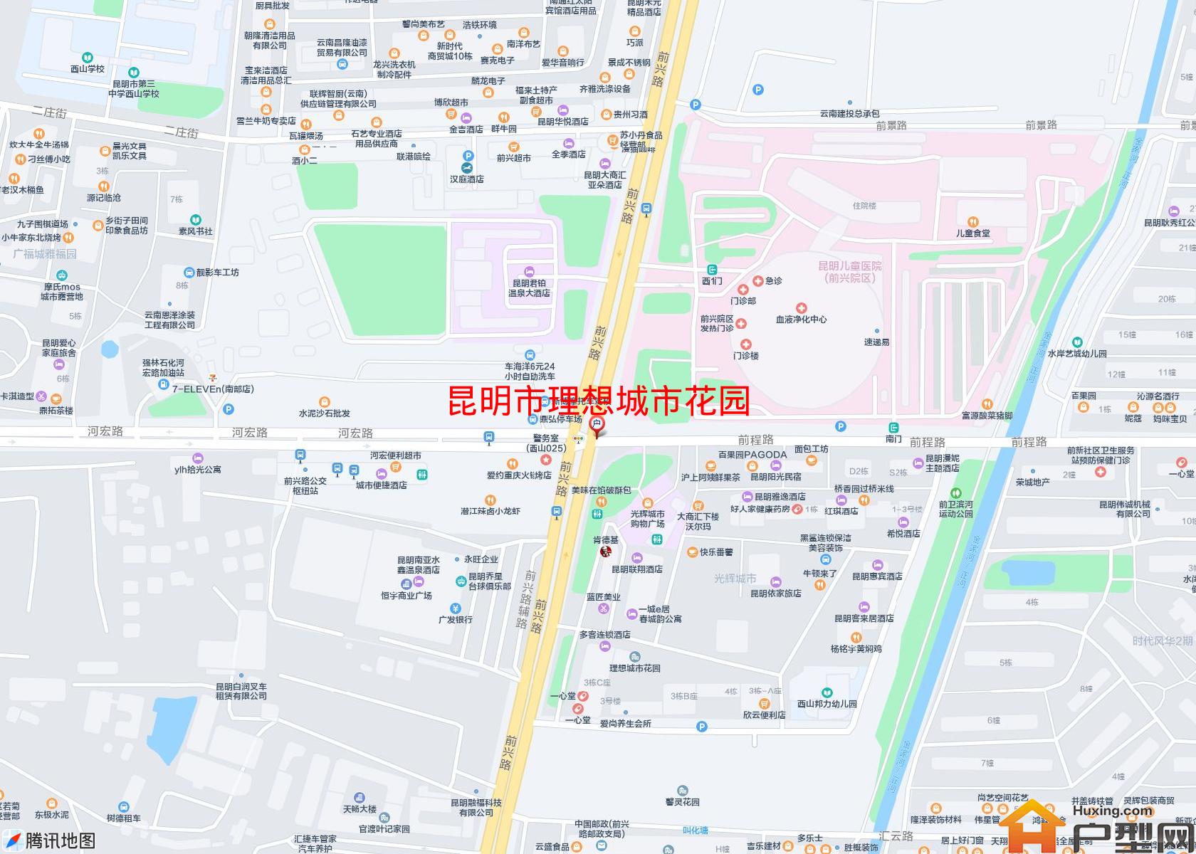 理想城市花园小区 - 户型网