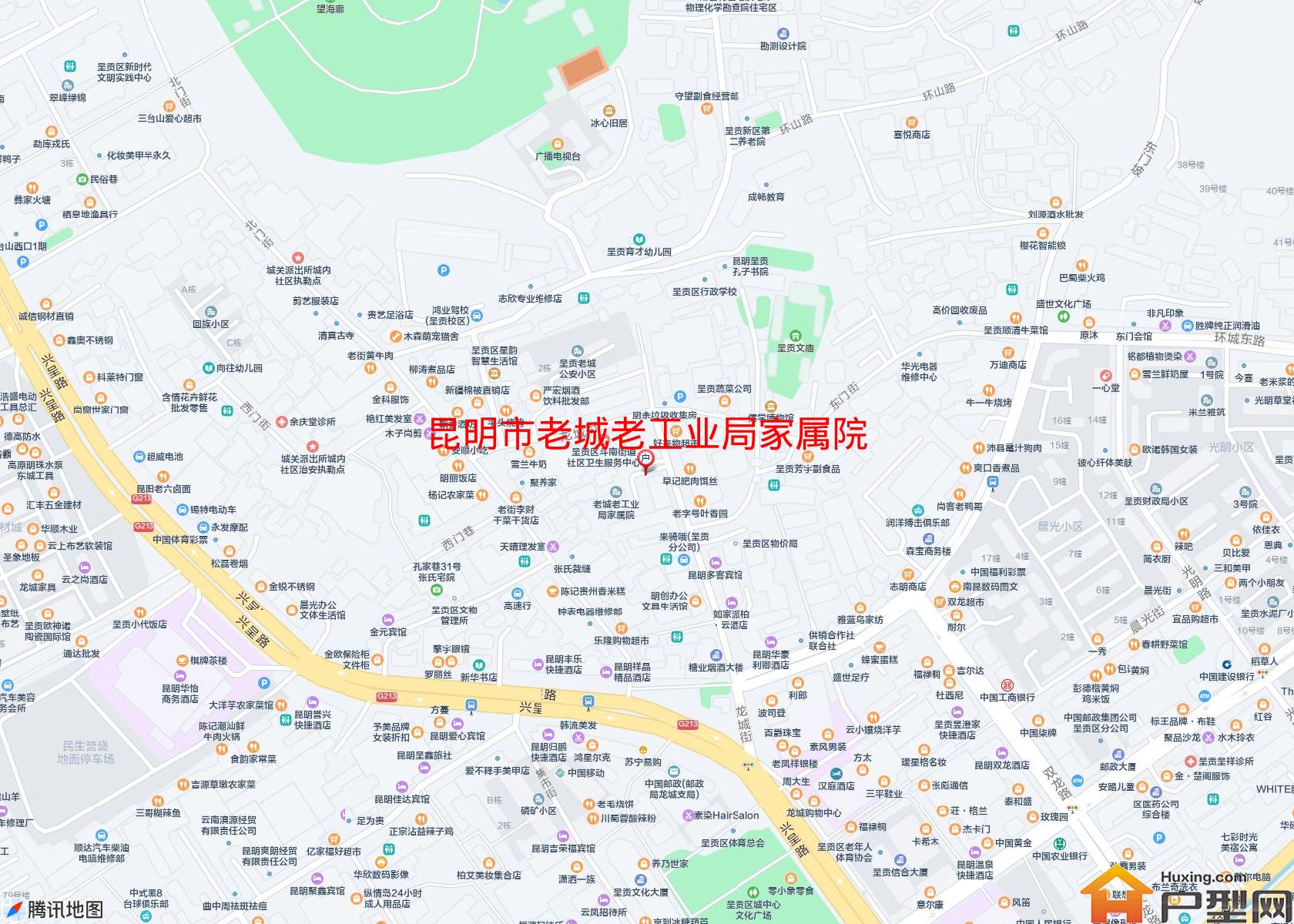 老城老工业局家属院小区 - 户型网