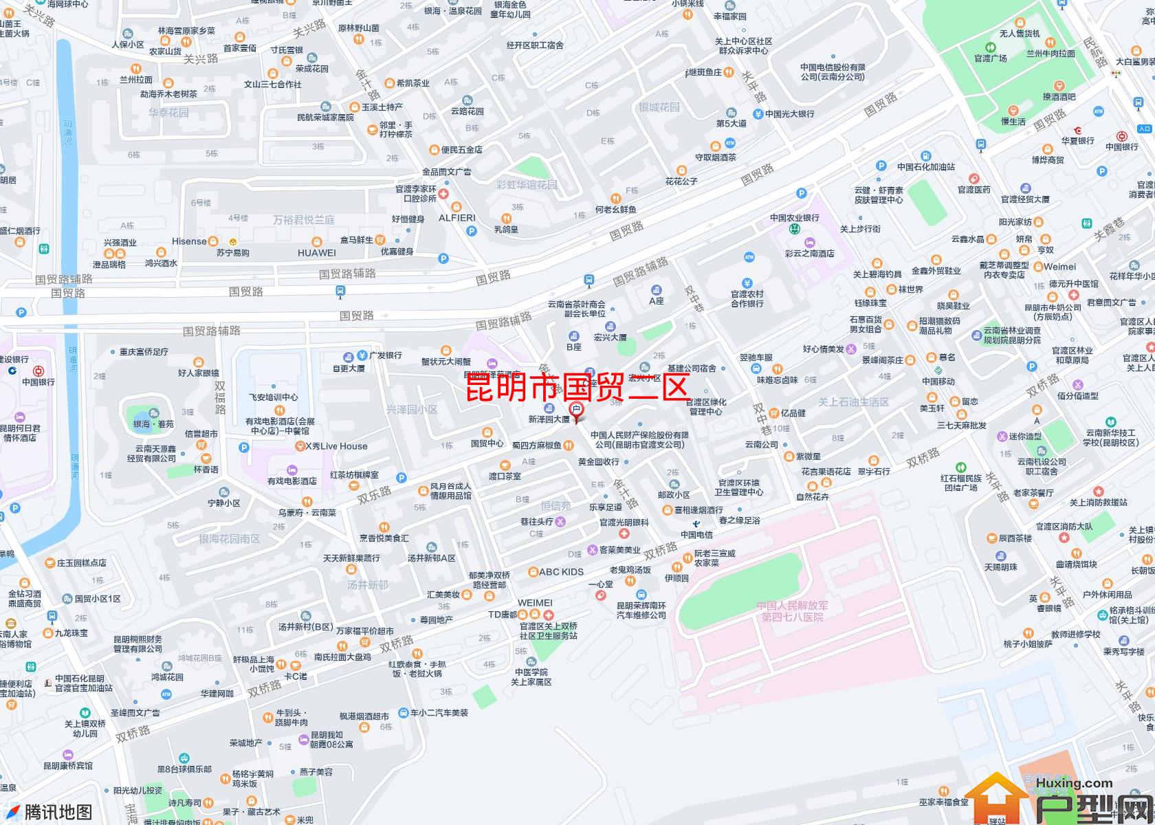 国贸二区小区 - 户型网