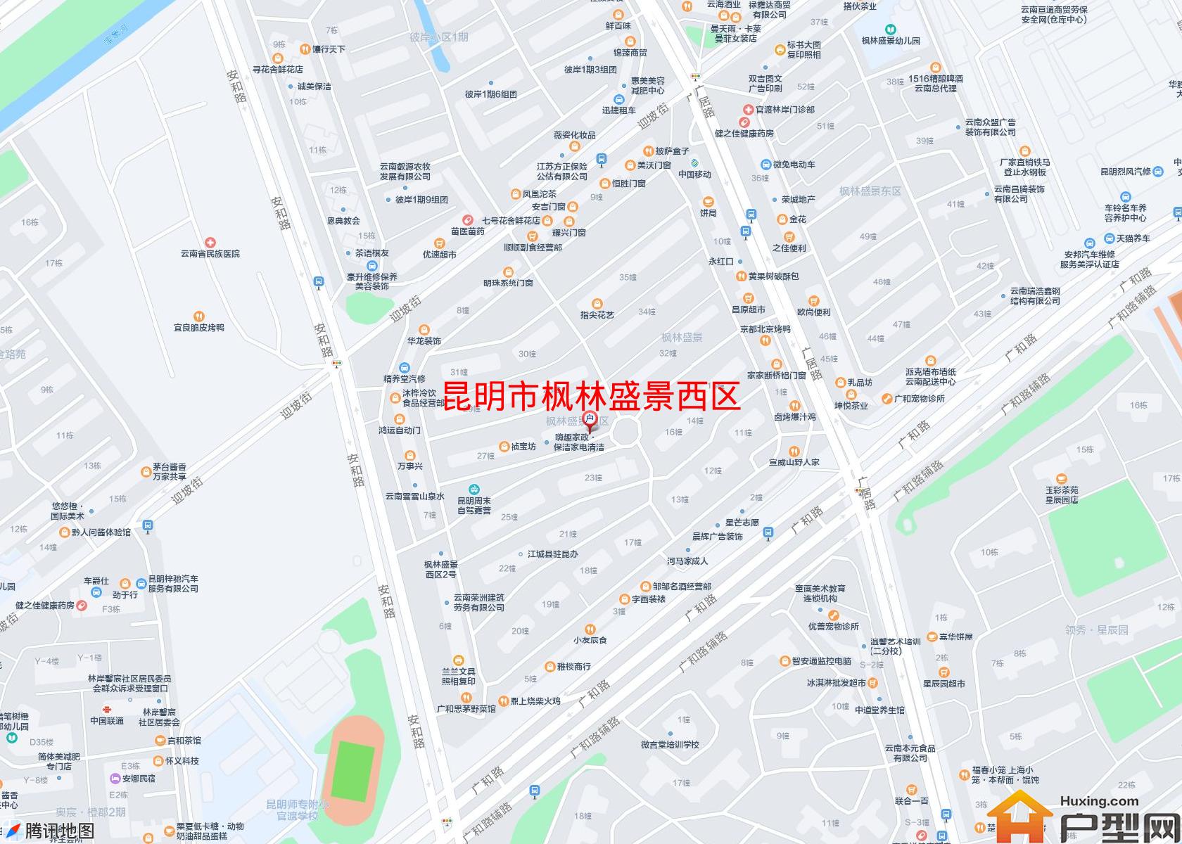 枫林盛景西区小区 - 户型网