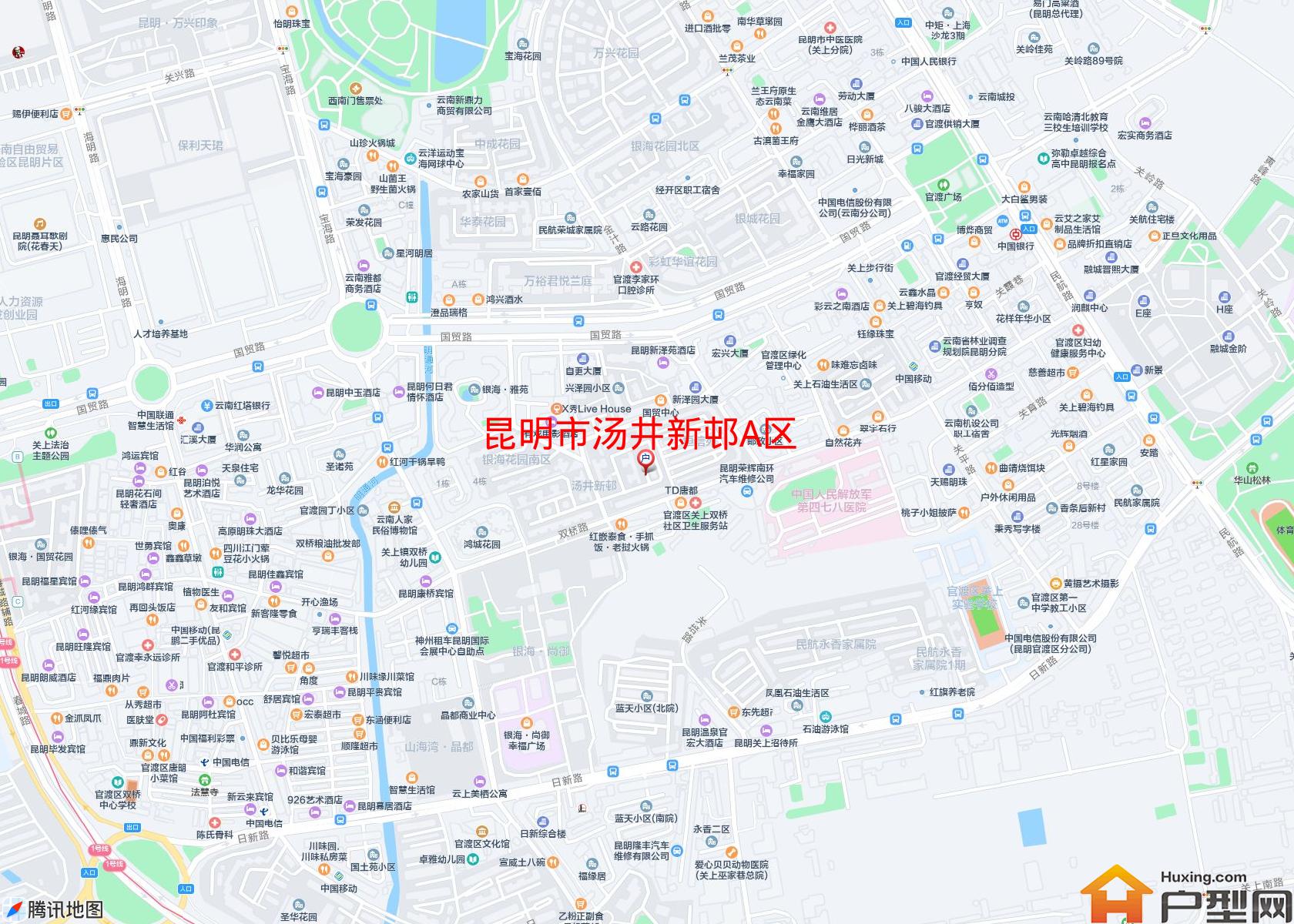 汤井新邨A区小区 - 户型网