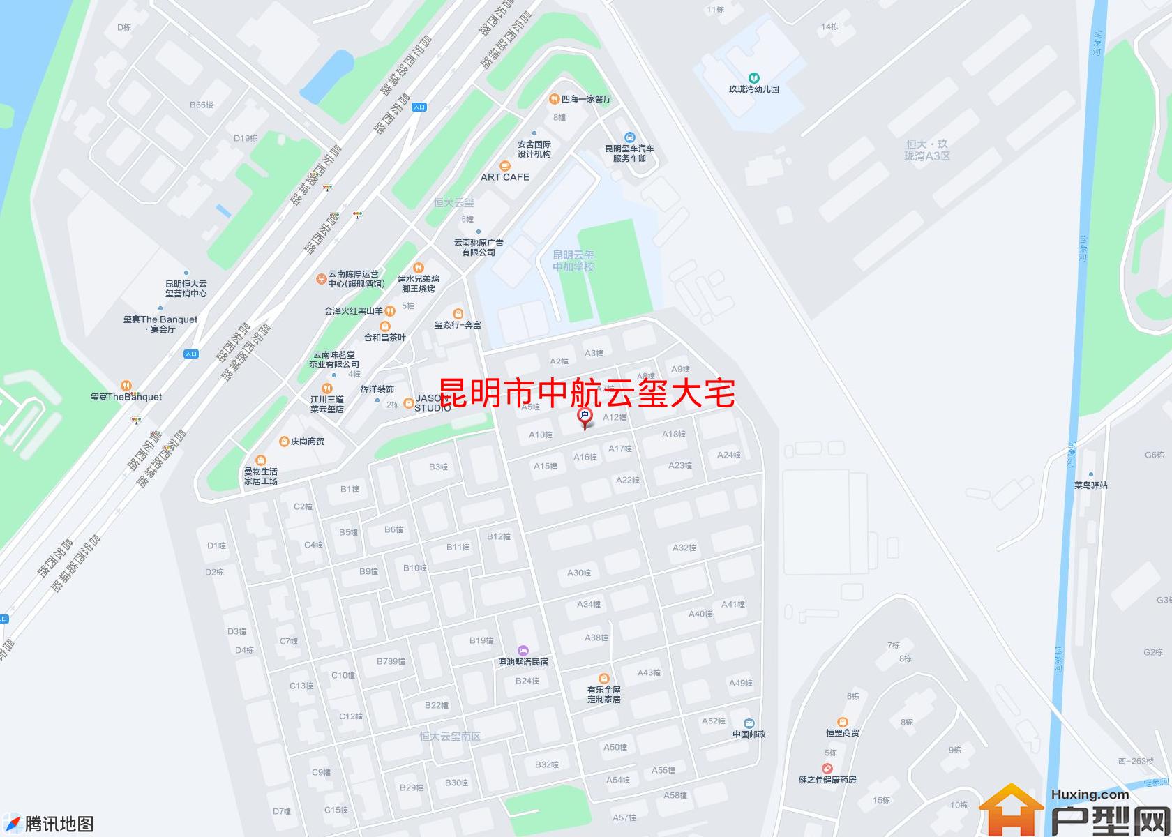 中航云玺大宅小区 - 户型网 中航云玺大宅小区 - 户型网