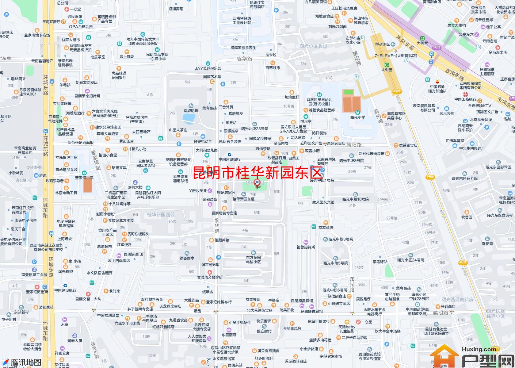 桂华新园东区小区 - 户型网