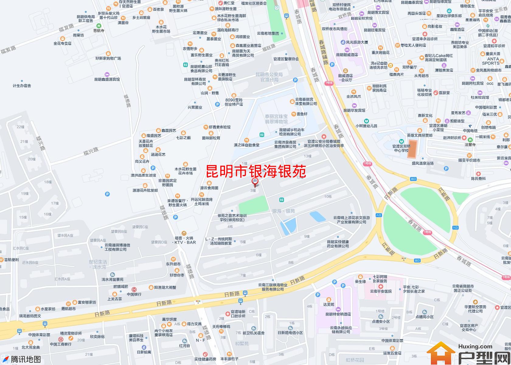 银海银苑小区 - 户型网