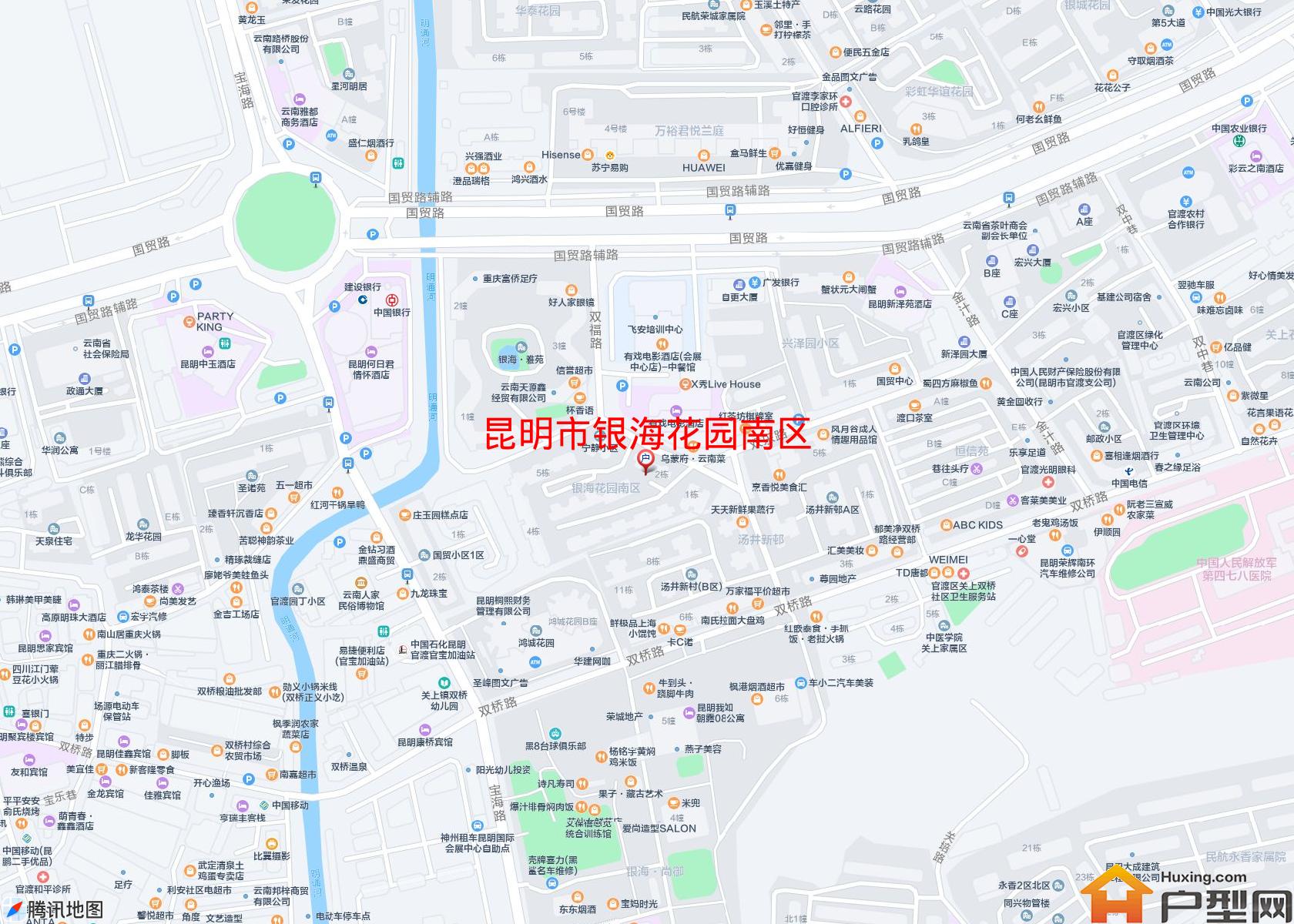 银海花园南区小区 - 户型网