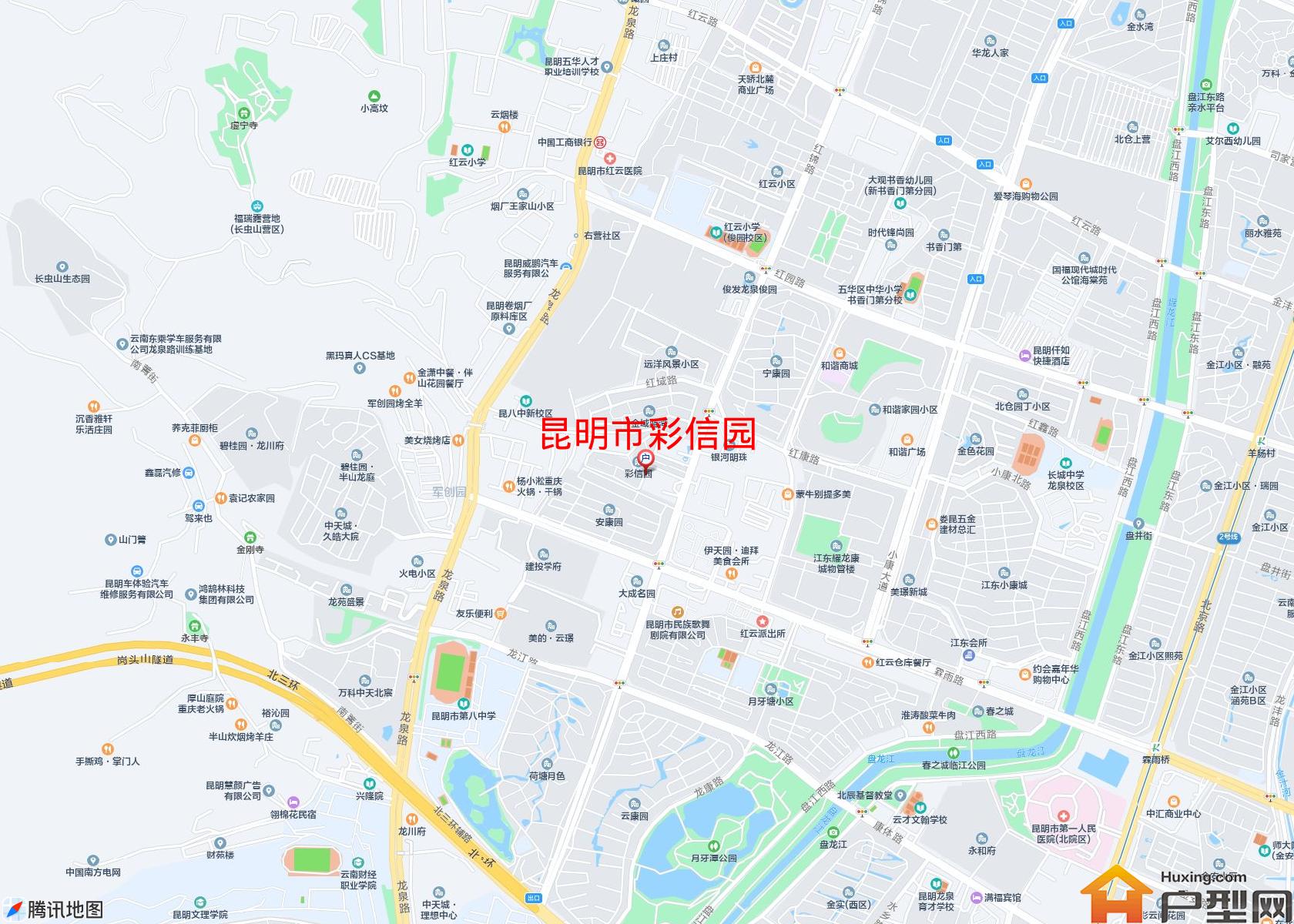 彩信园小区 - 户型网