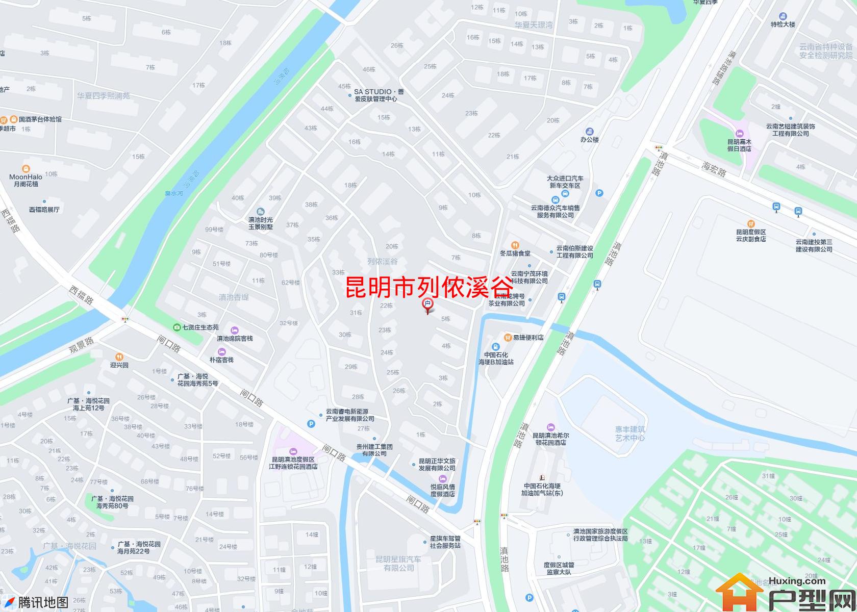 列侬溪谷小区 - 户型网