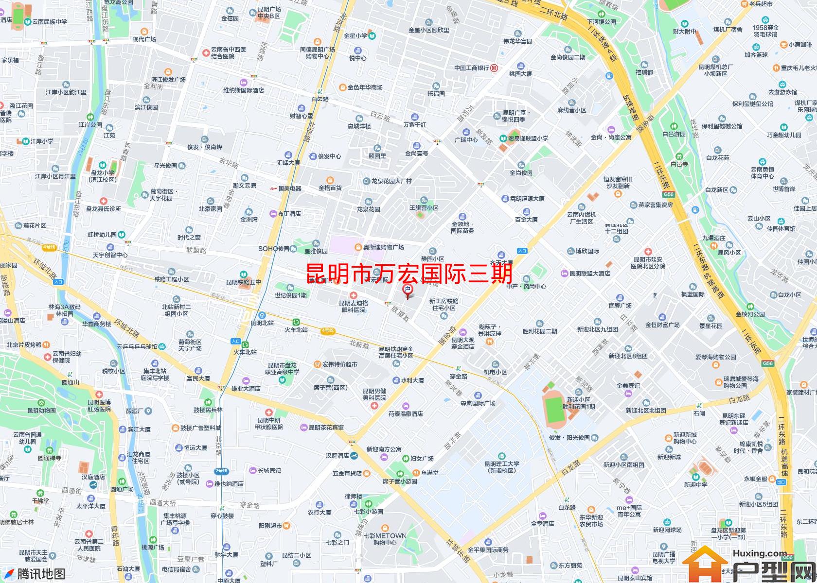 万宏国际三期小区 - 户型网