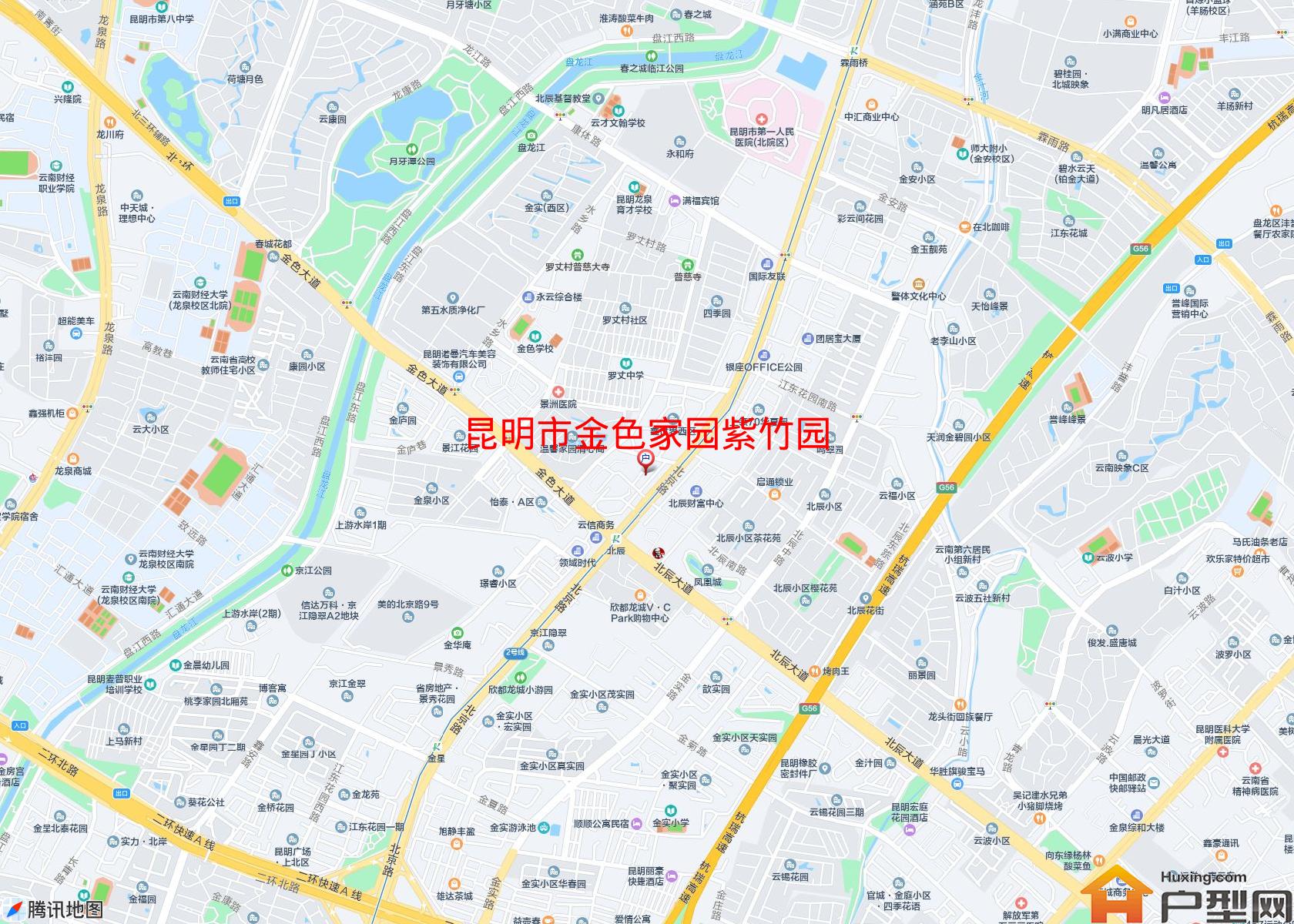 金色家园紫竹园小区 - 户型网