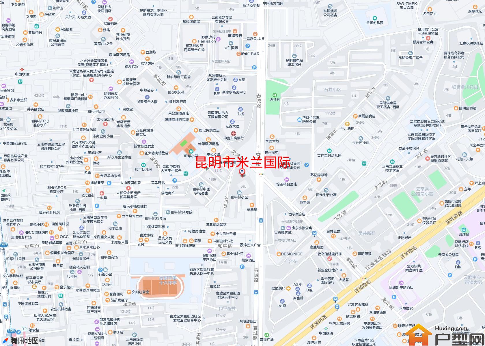 米兰国际小区 - 户型网