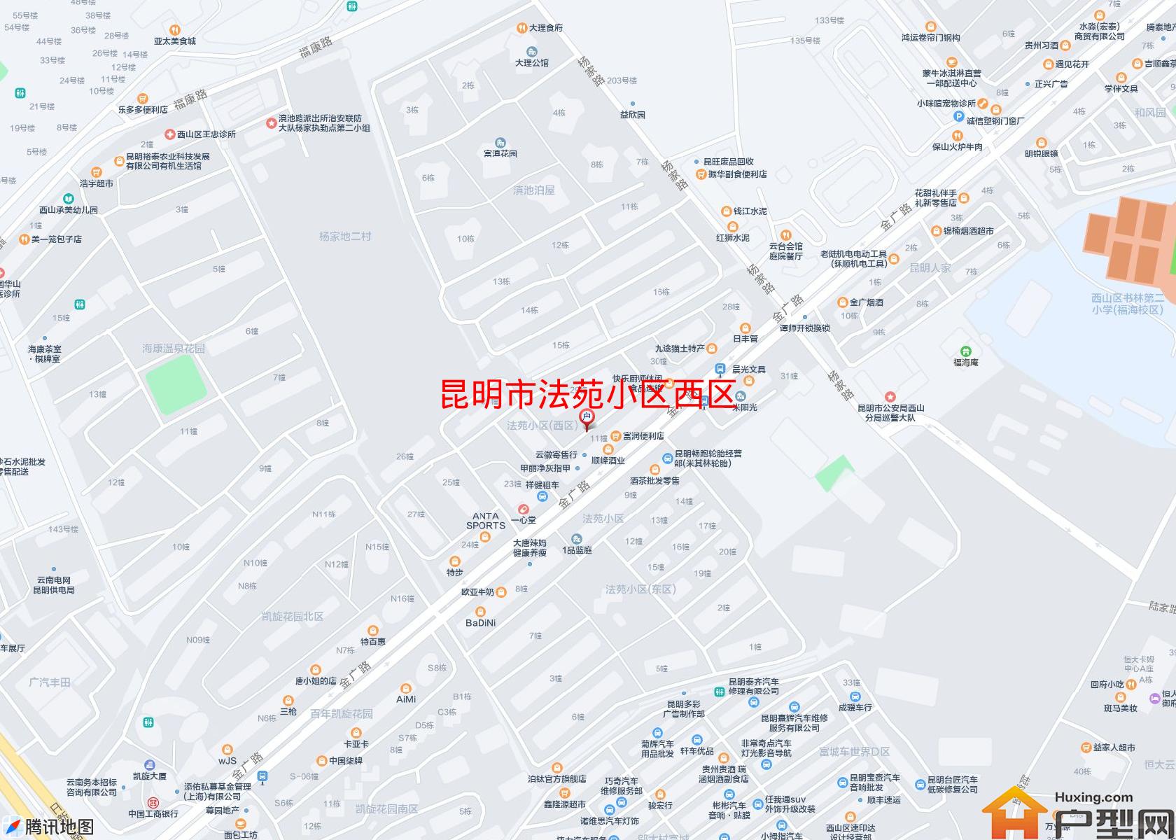 法苑小区西区小区 - 户型网