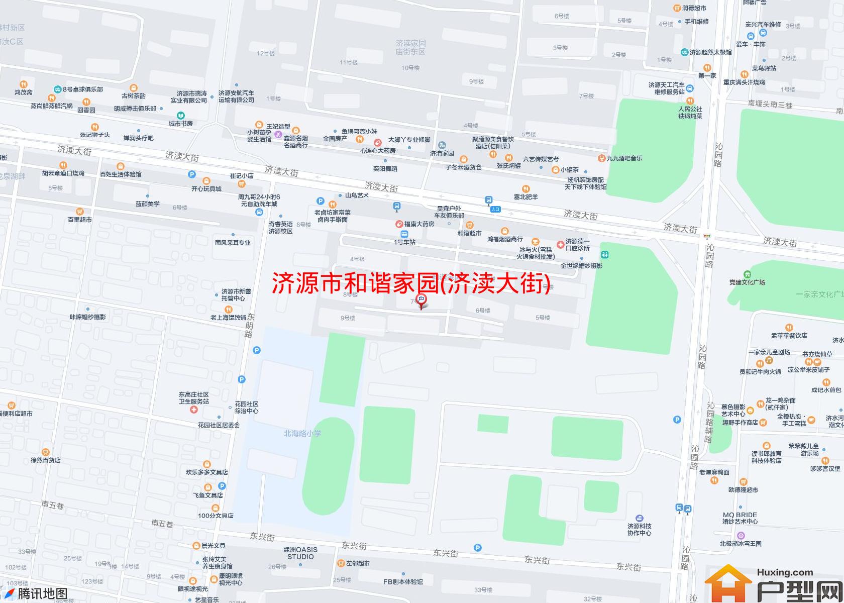 和谐家园(济渎大街)小区 - 户型网