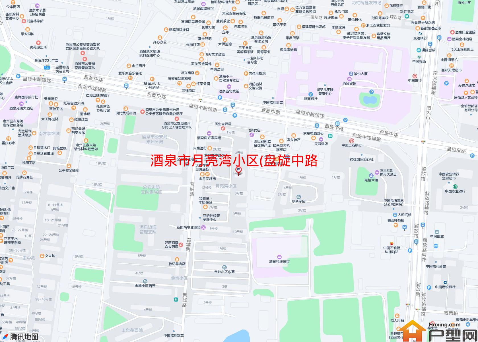 月亮湾小区(盘旋中路10号)小区 - 户型网