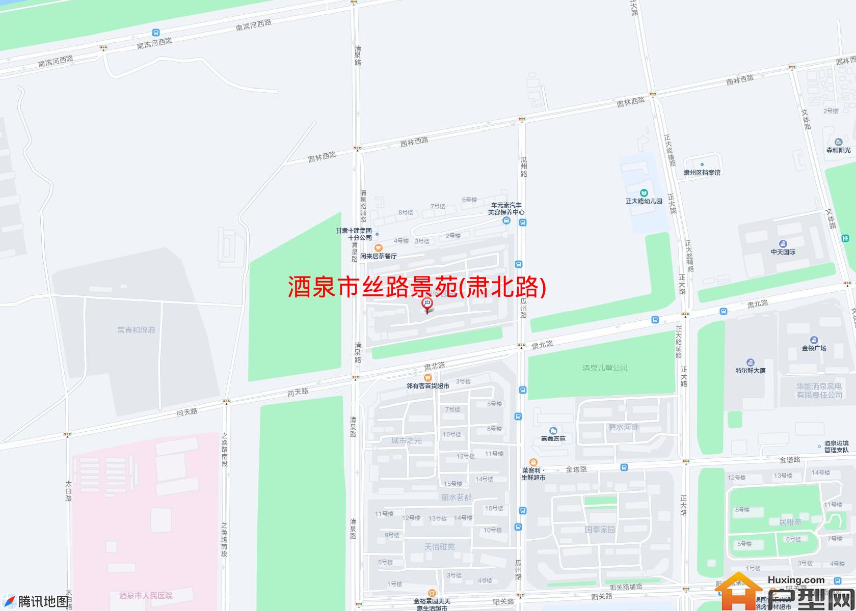 丝路景苑(肃北路)小区 - 户型网
