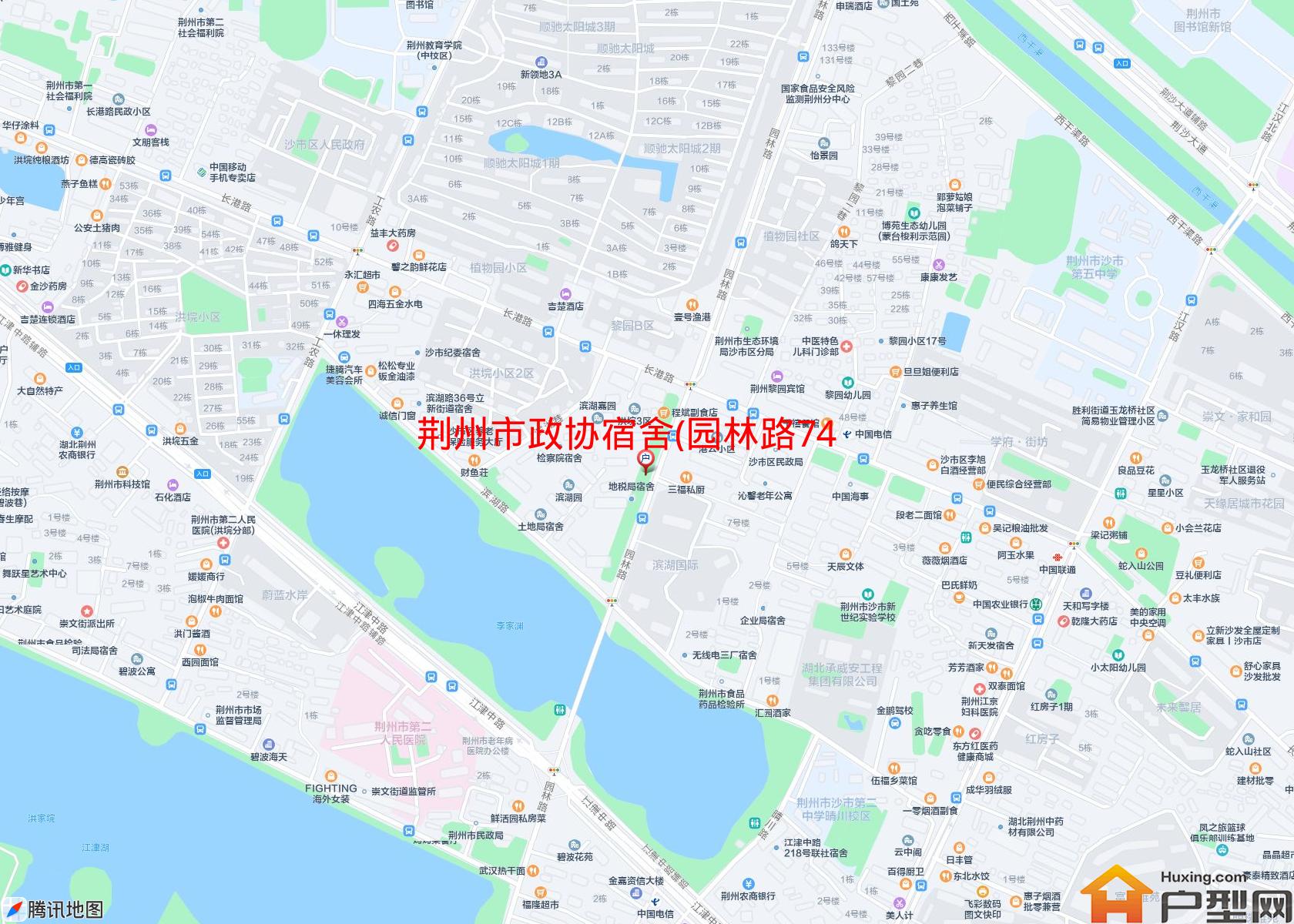 政协宿舍(园林路74号)小区 - 户型网