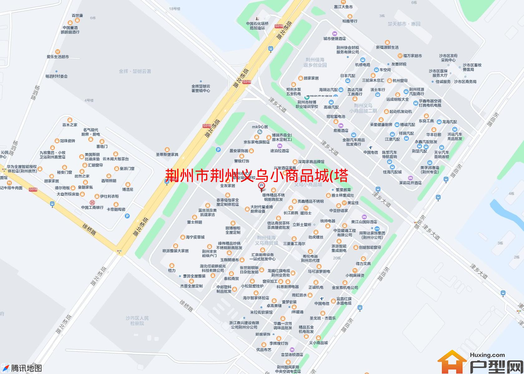 荆州义乌小商品城(塔桥北路)小区 - 户型网