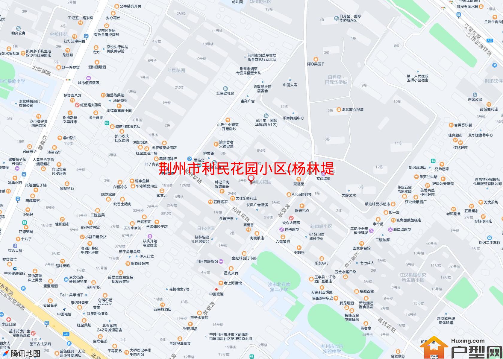 利民花园小区(杨林堤路18号)小区 - 户型网