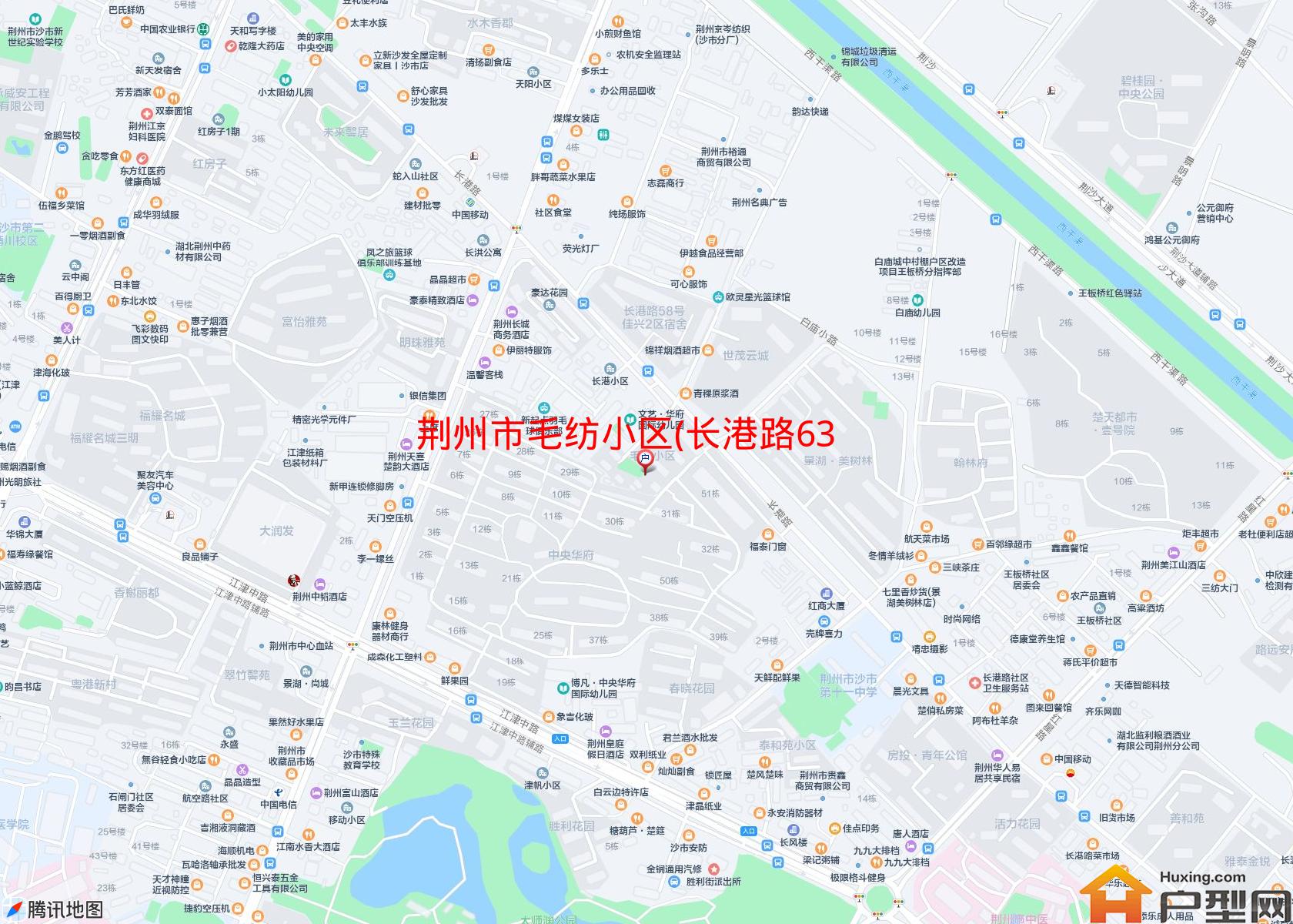 毛纺小区(长港路63号)小区 - 户型网