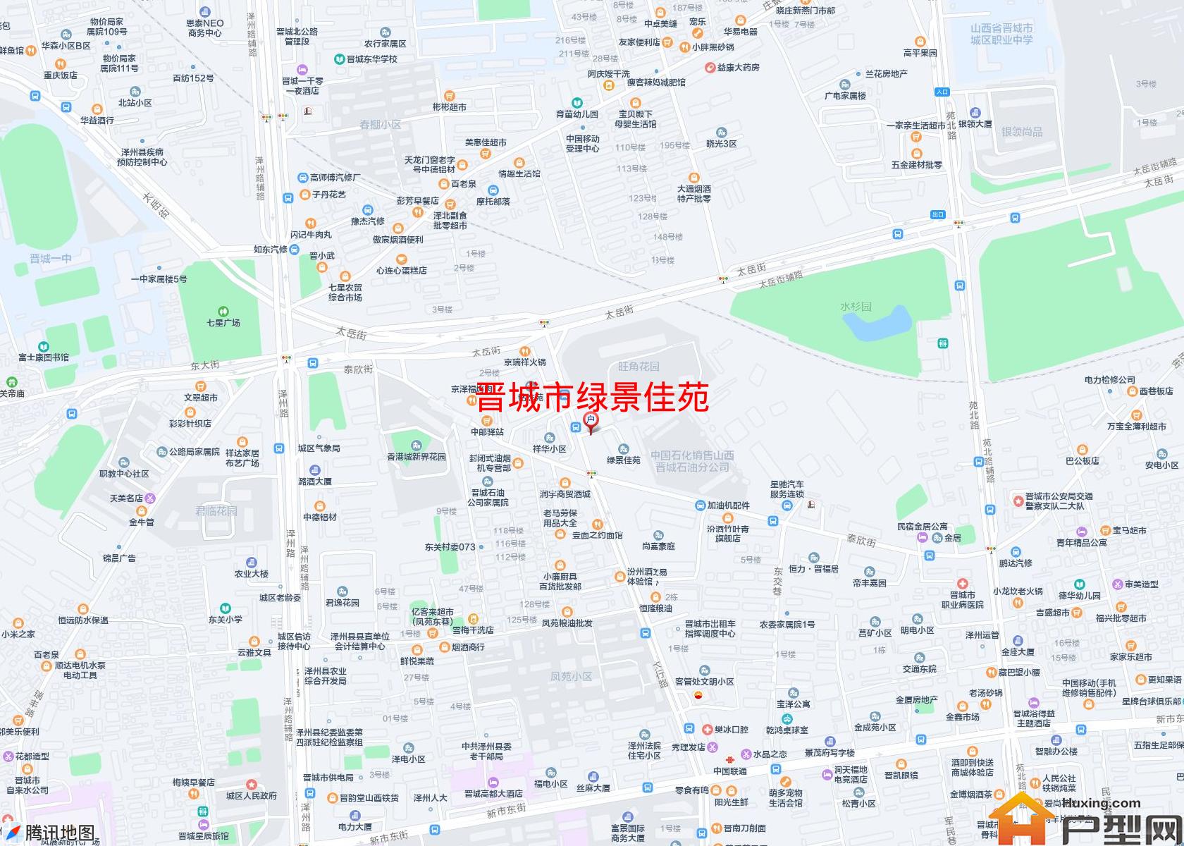 绿景佳苑小区 - 户型网