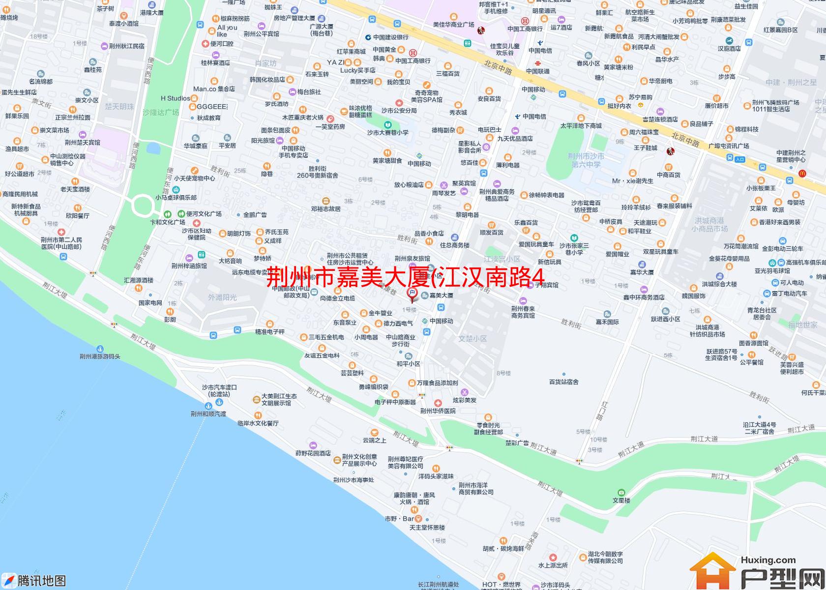 嘉美大厦(江汉南路40号)小区 - 户型网