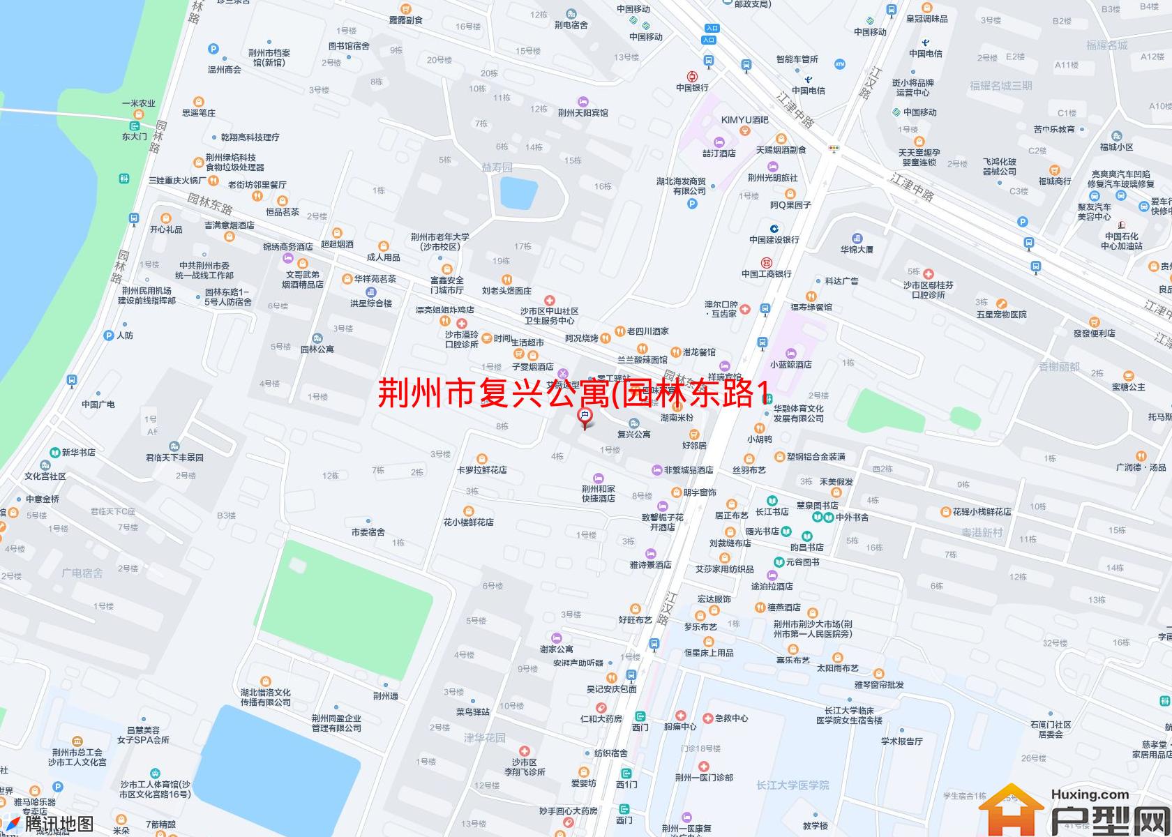 复兴公寓(园林东路1号)小区 - 户型网
