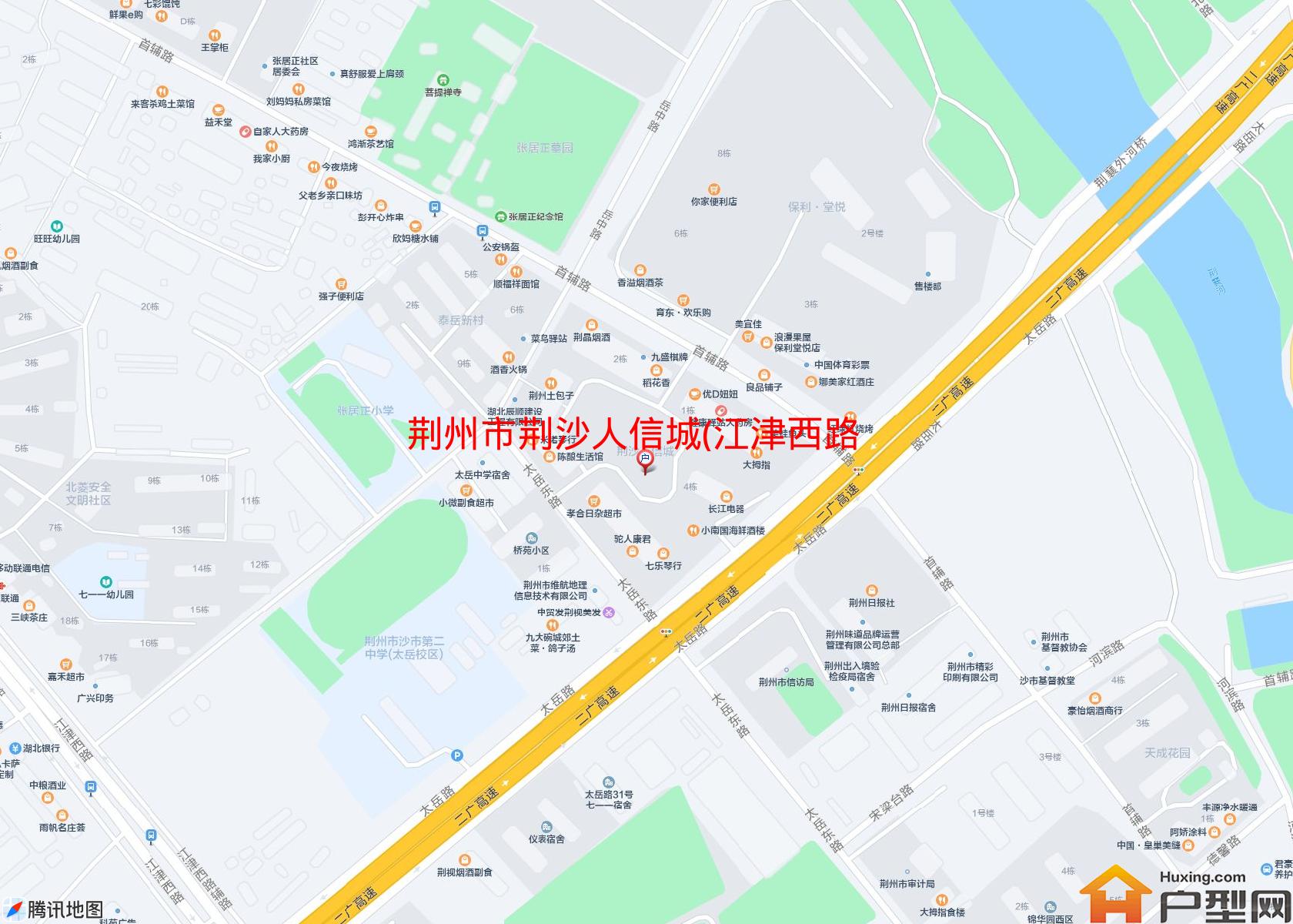 荆沙人信城(江津西路)小区 - 户型网