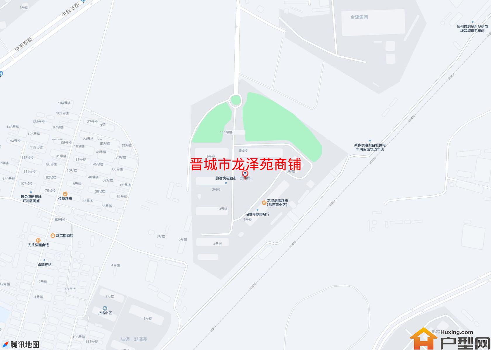 龙泽苑商铺小区 - 户型网