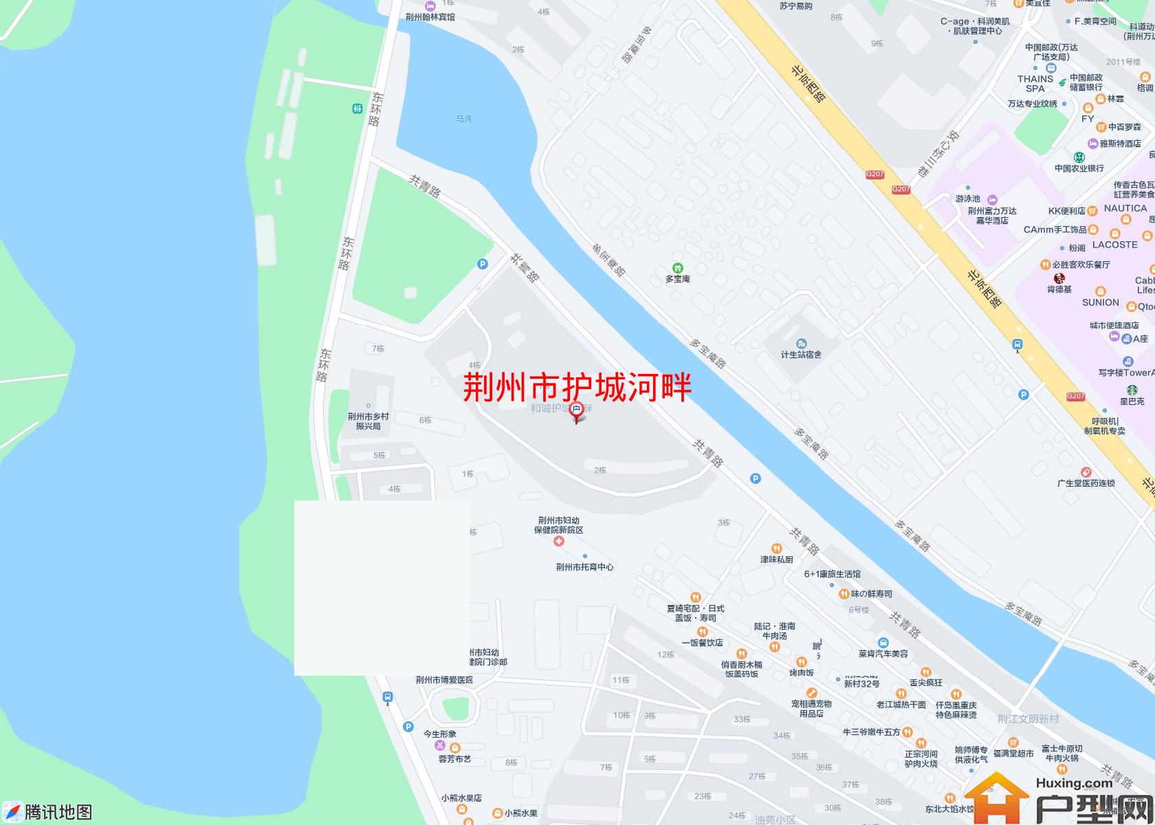 护城河畔小区 - 户型网